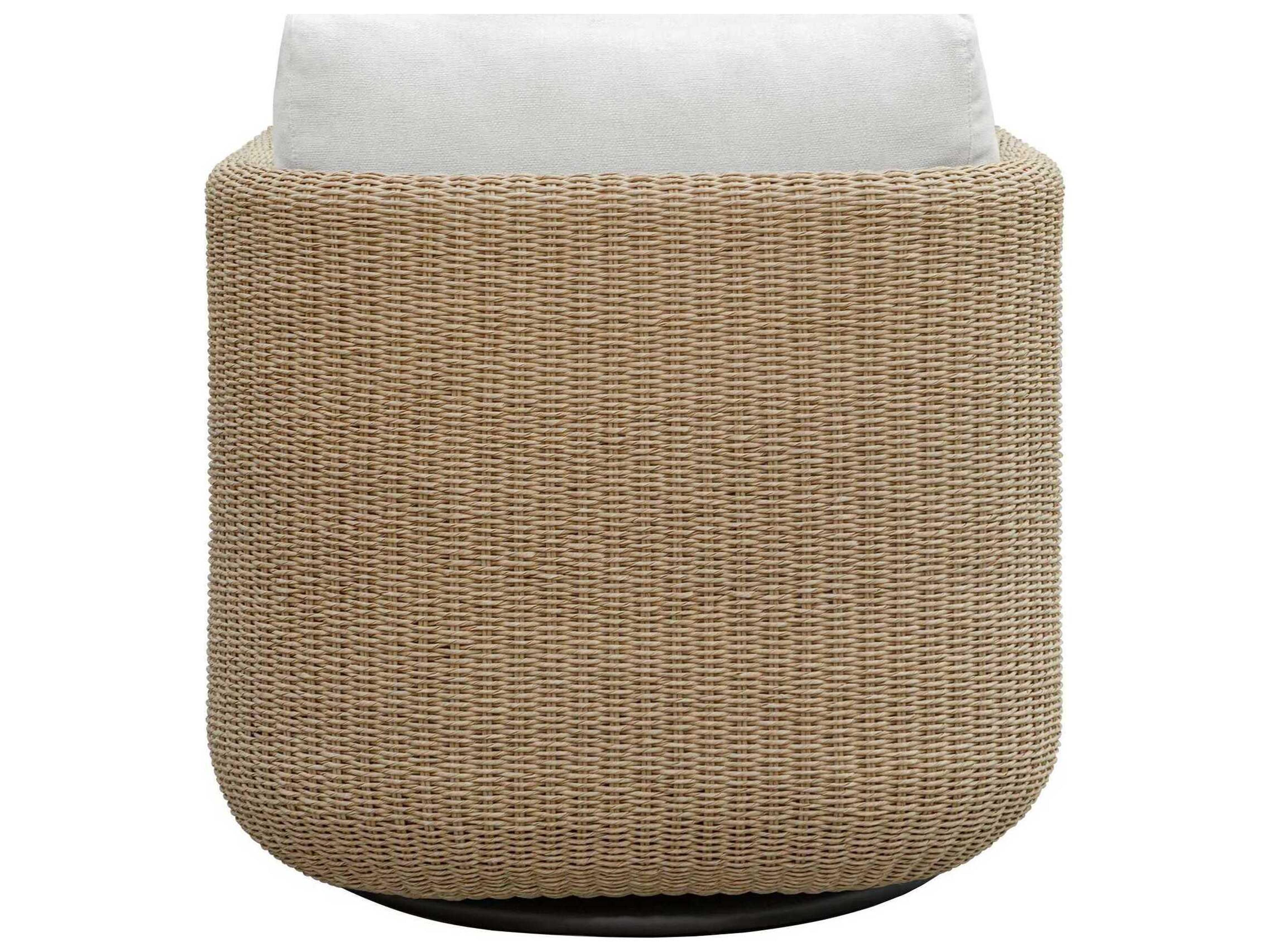 Uttermost Outdoor Santorini Wicker Cushion Lounge Chair