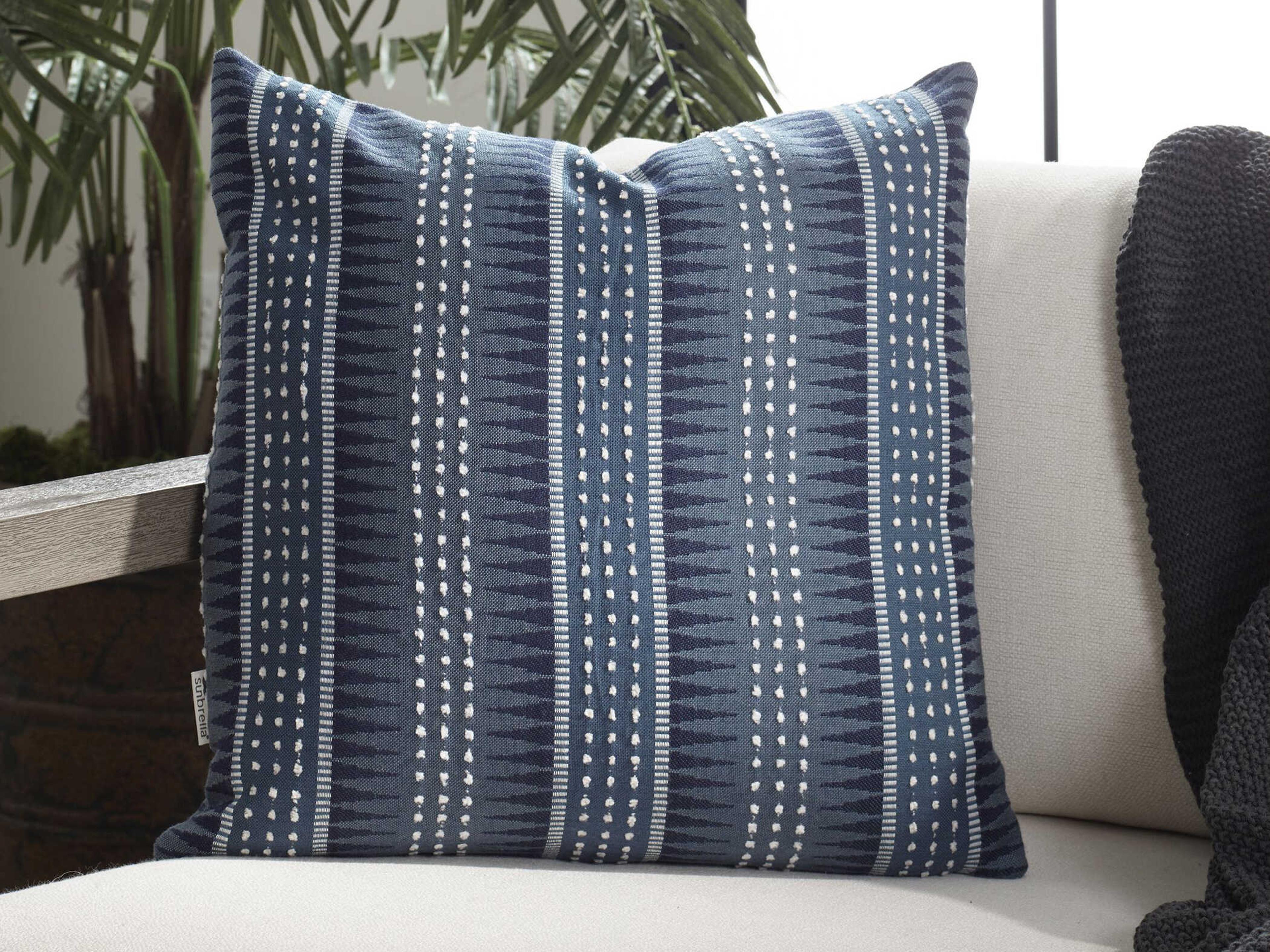 Uttermost Outdoor Backgammon Slate Pillow