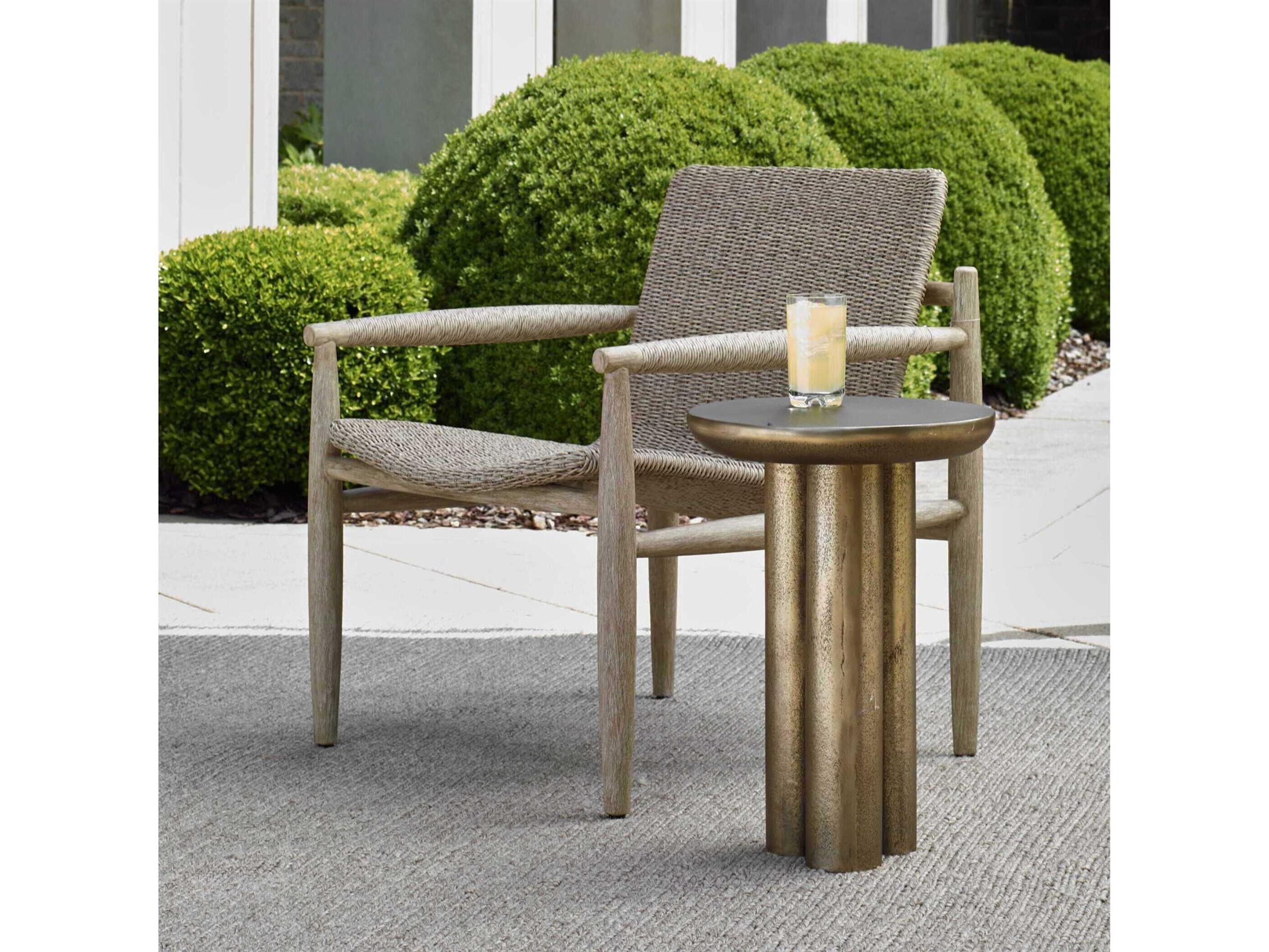 Sumba Wood Wicker Lounge Set