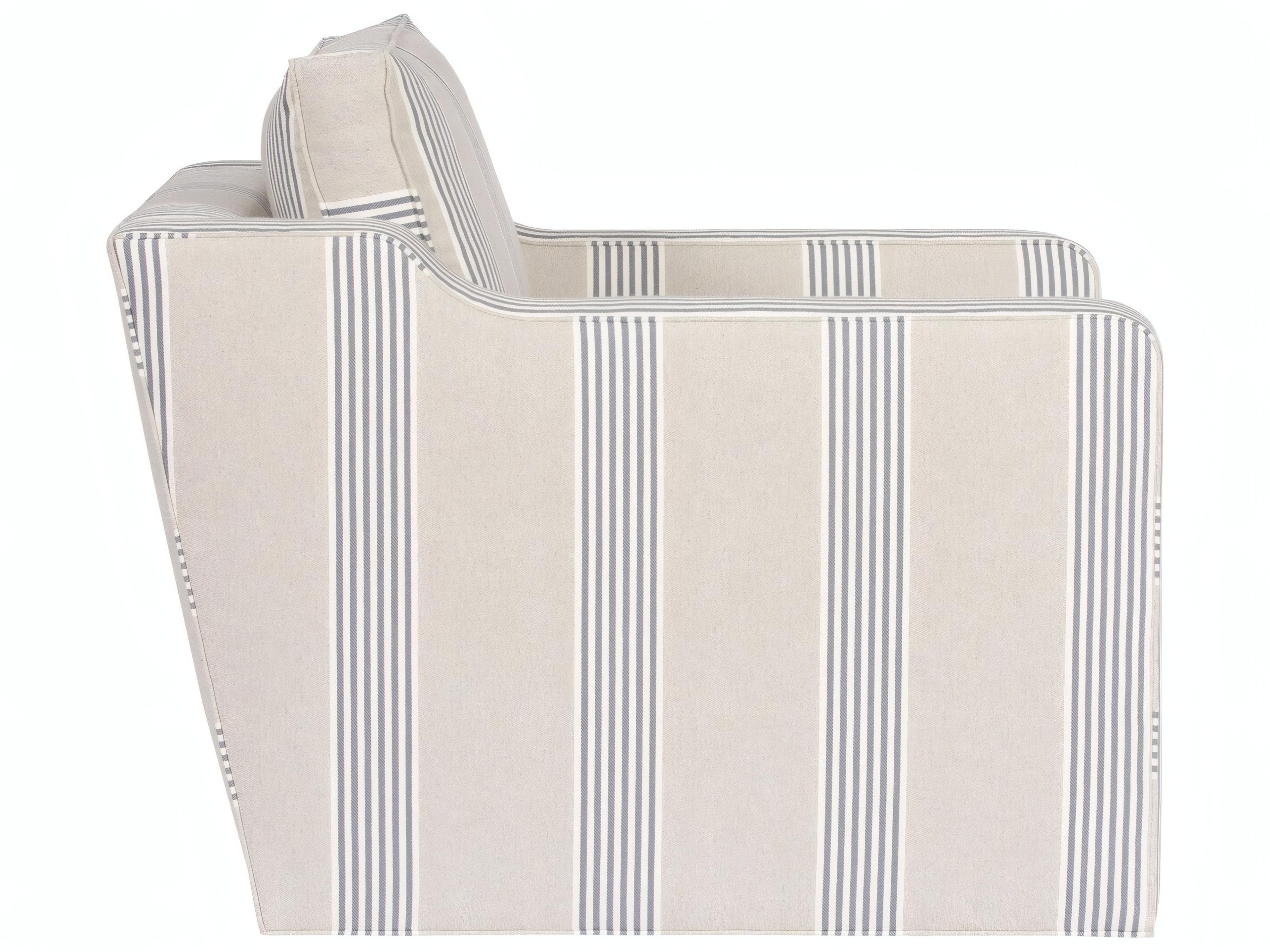 Vanguard Furniture American Bungalow Stanton Base to Floor Swivel Chair