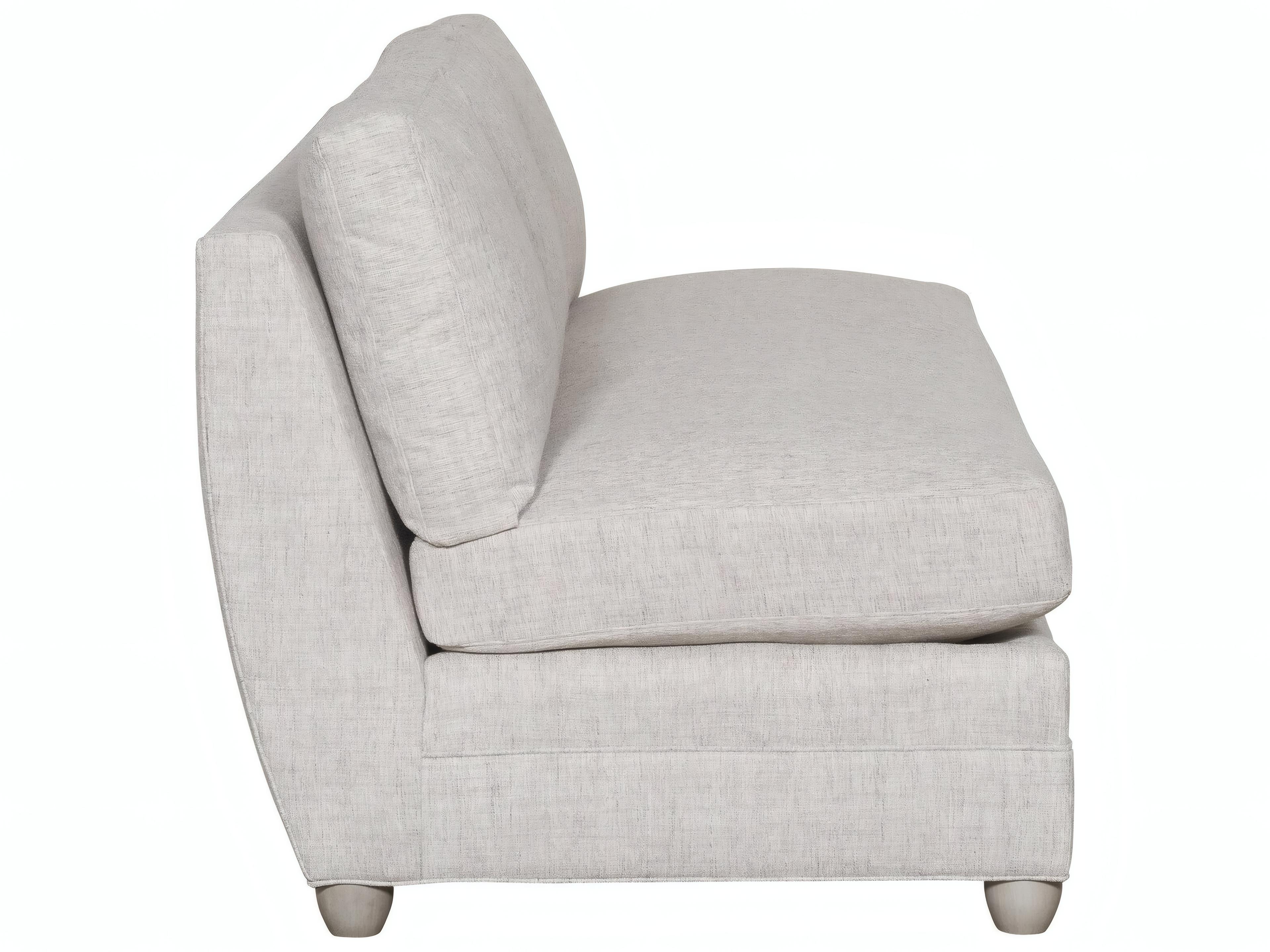 Vanguard Furniture American Bungalow Fairgrove Armless Bench Seat Sofa