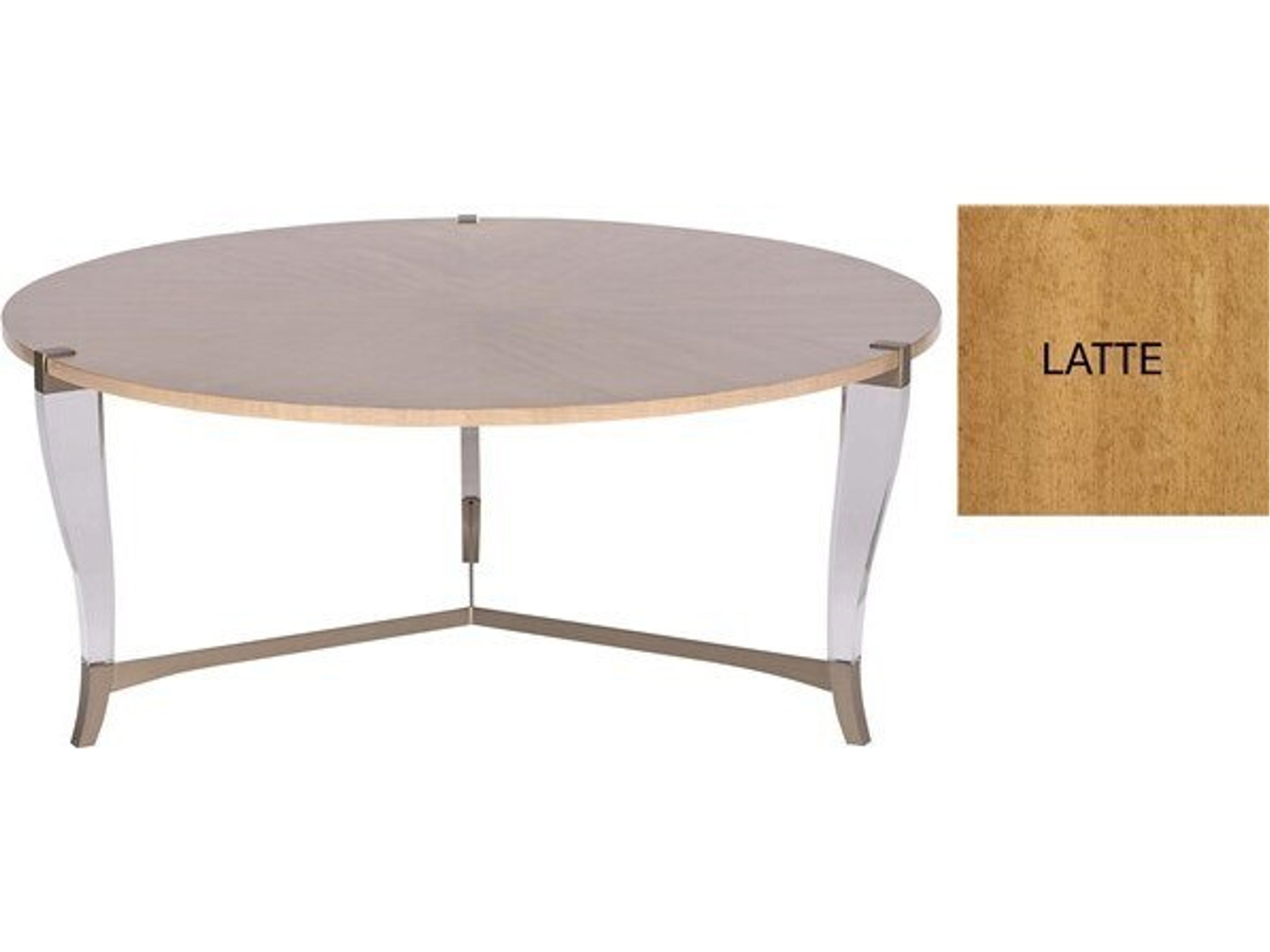 Clarion Round Wood Coffee Table