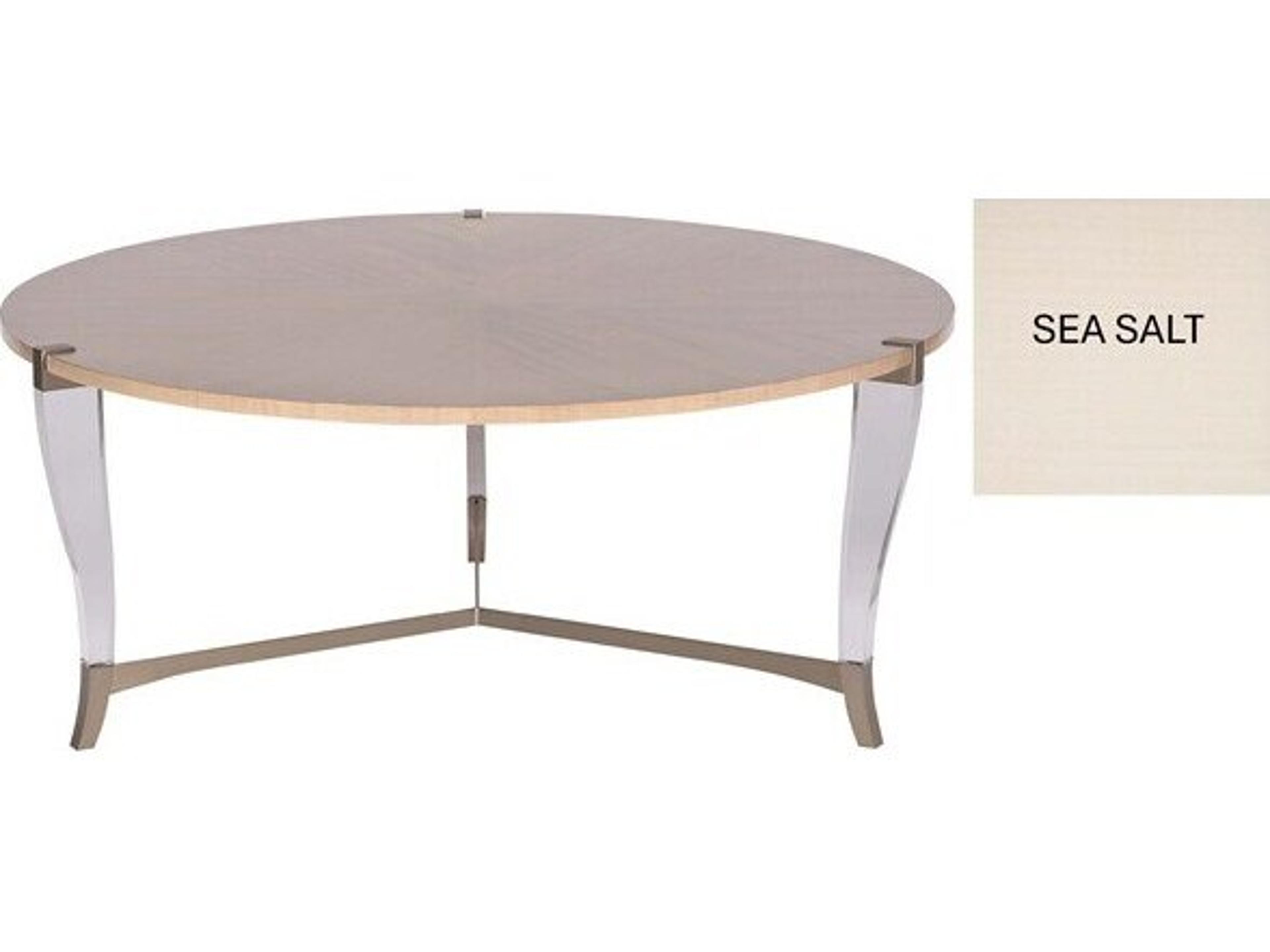 Clarion Round Wood Coffee Table