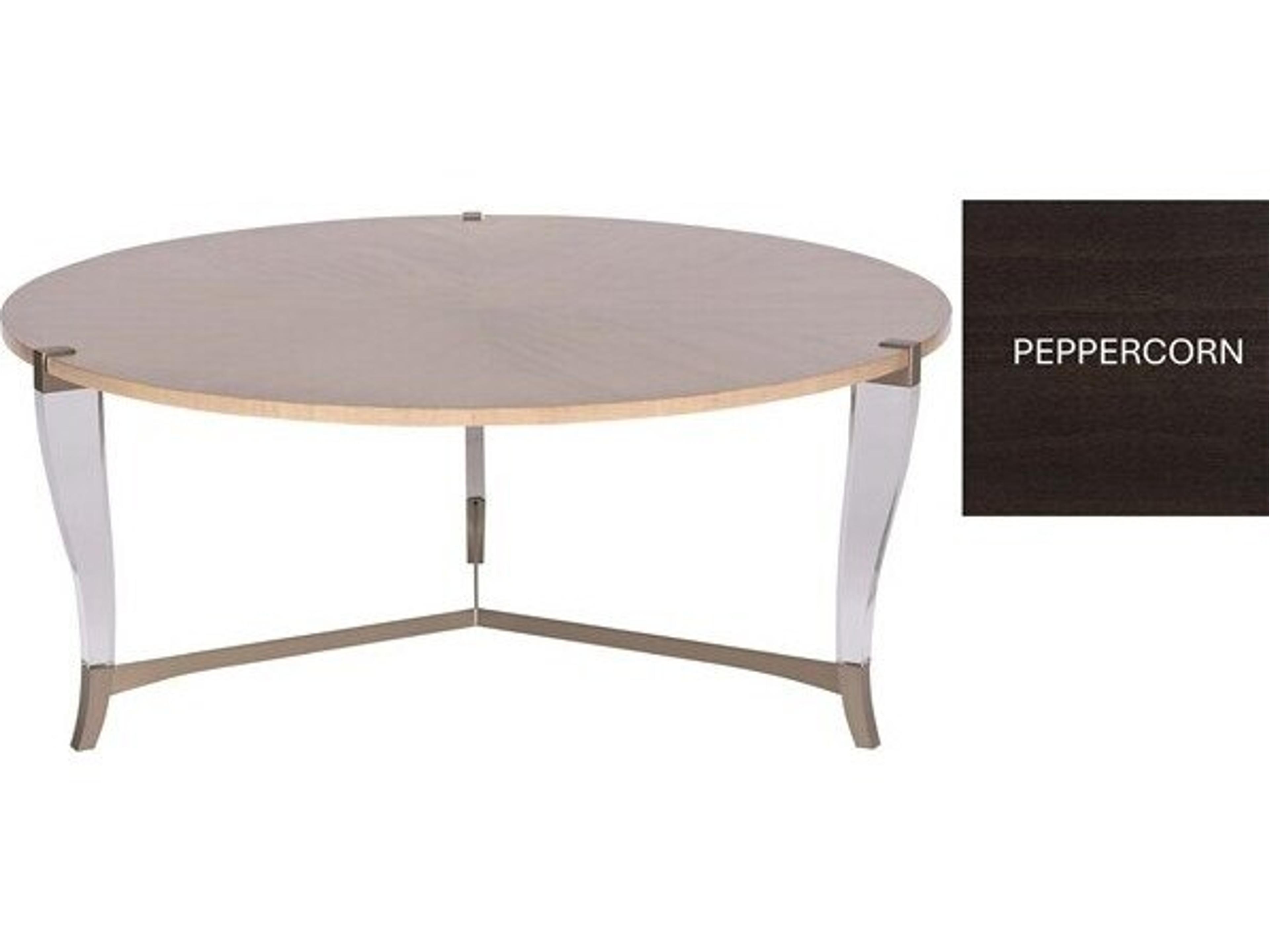 Clarion Round Wood Coffee Table