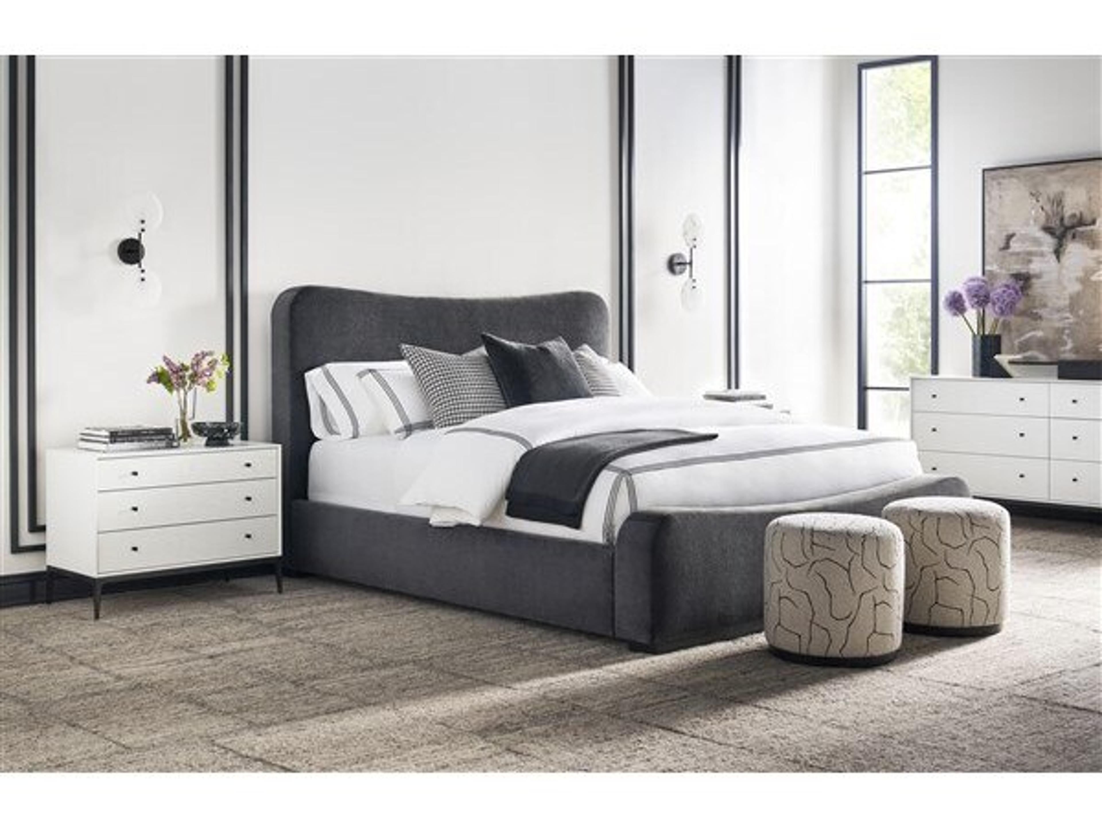 Vanguard Furniture Essence 6-Drawers White Oak Wood Double Dresser