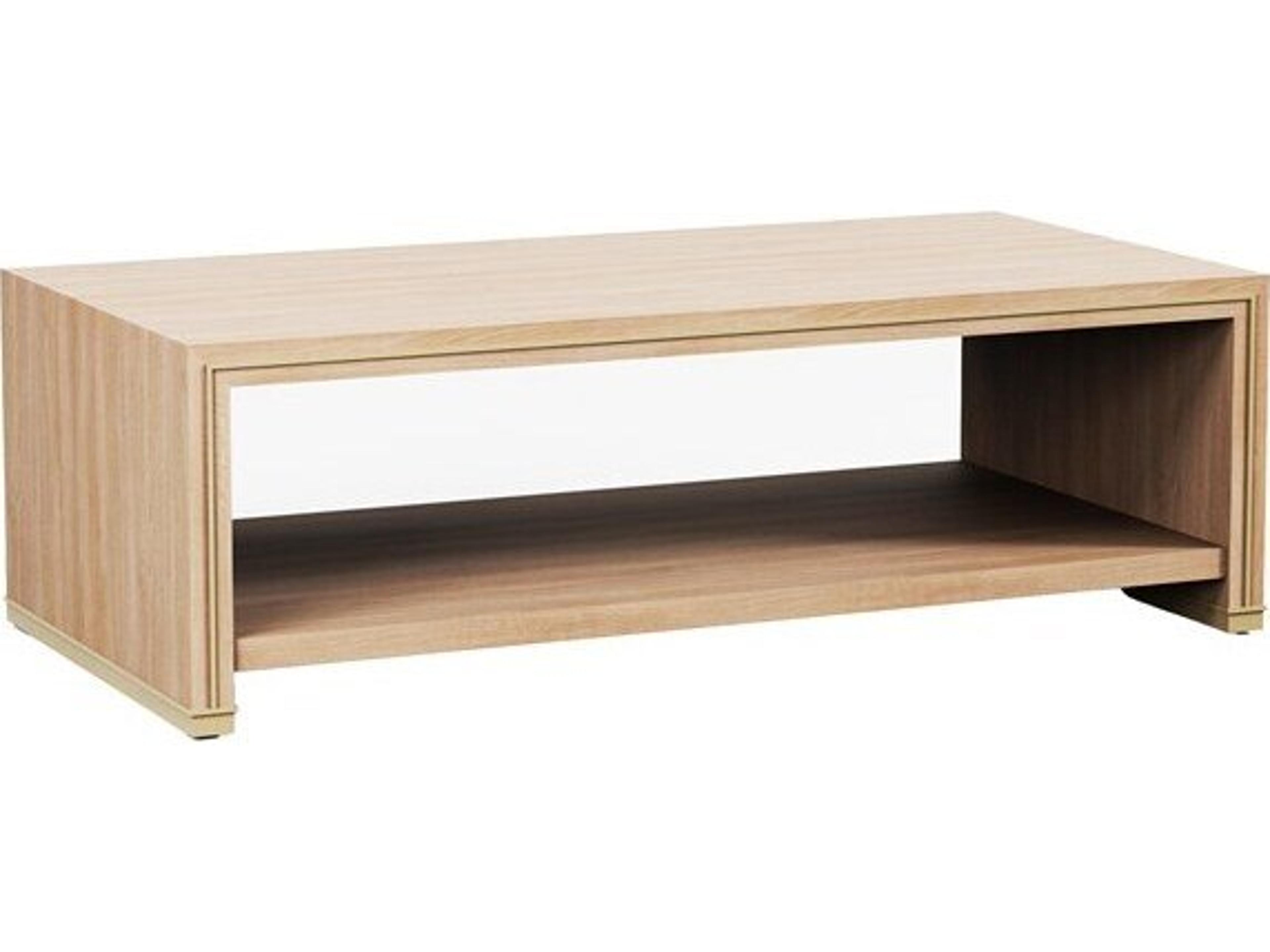 Reflection Rectangular Wood Coffee Table
