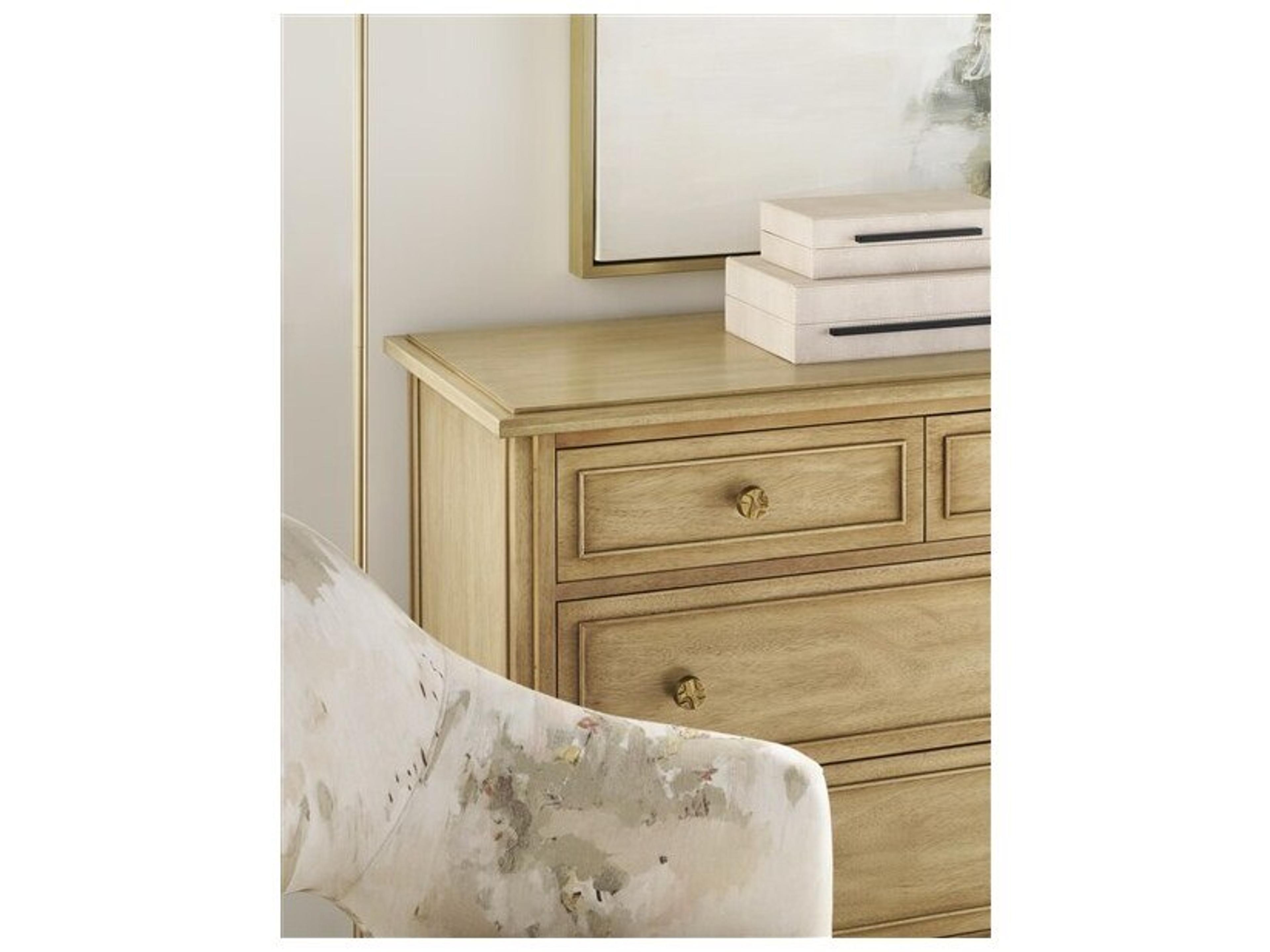 Vanguard Furniture Reflection 7-Drawers Natural Solid Wood Double Dresser