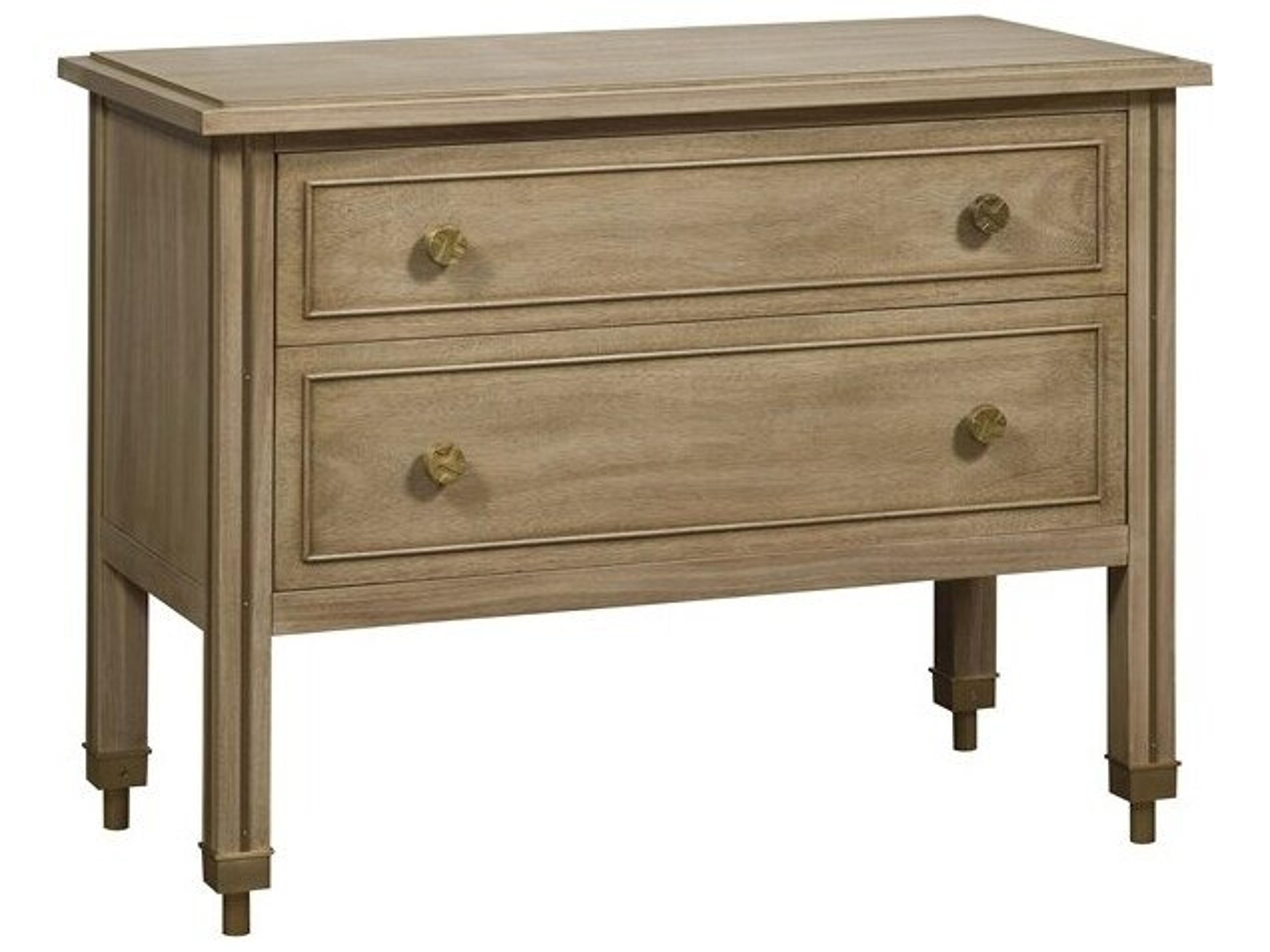 Vanguard Furniture Reflection 2-Drawers Natural Solid Wood Nightstand