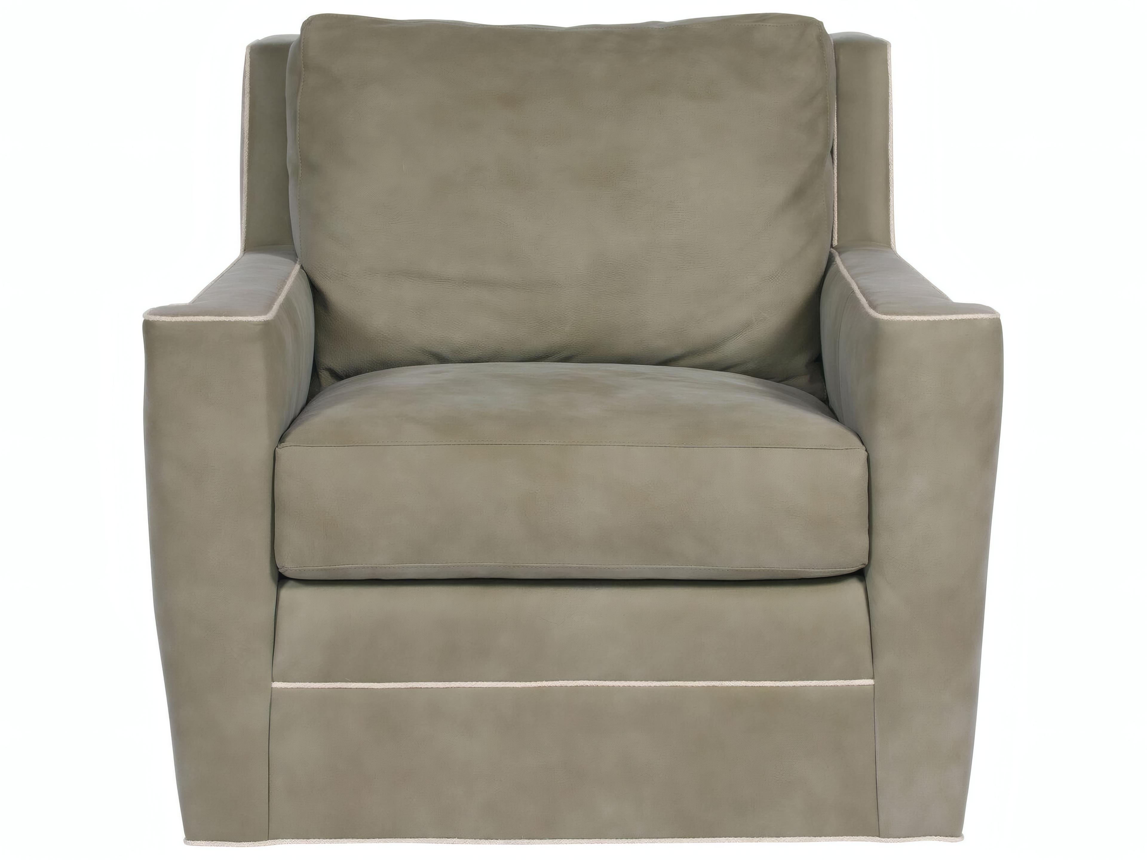 Vanguard Furniture American Bungalow Brookford Base to Floor Swivel Chair