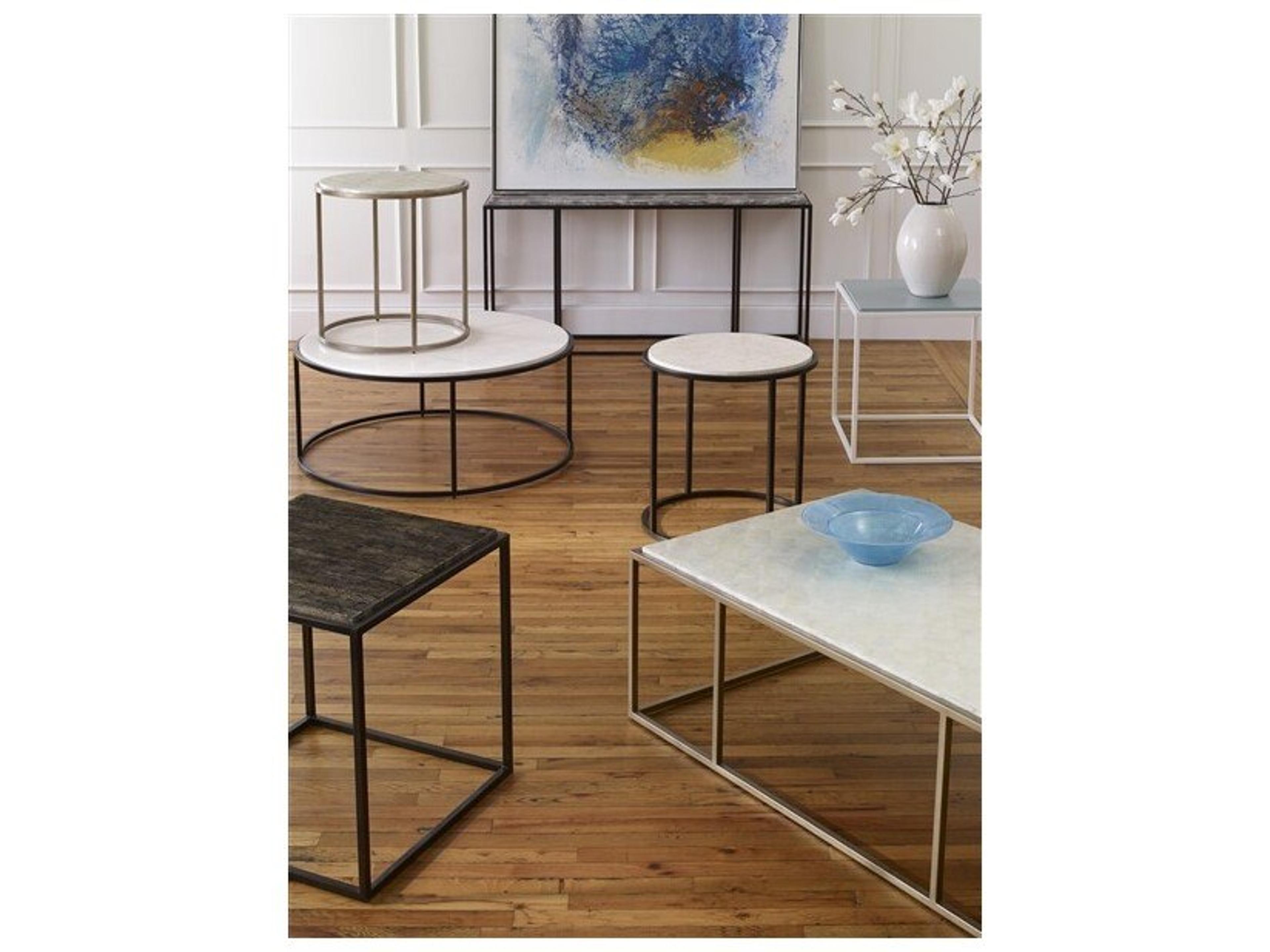 Vanguard Furniture Villa Round Marble Coffee Table