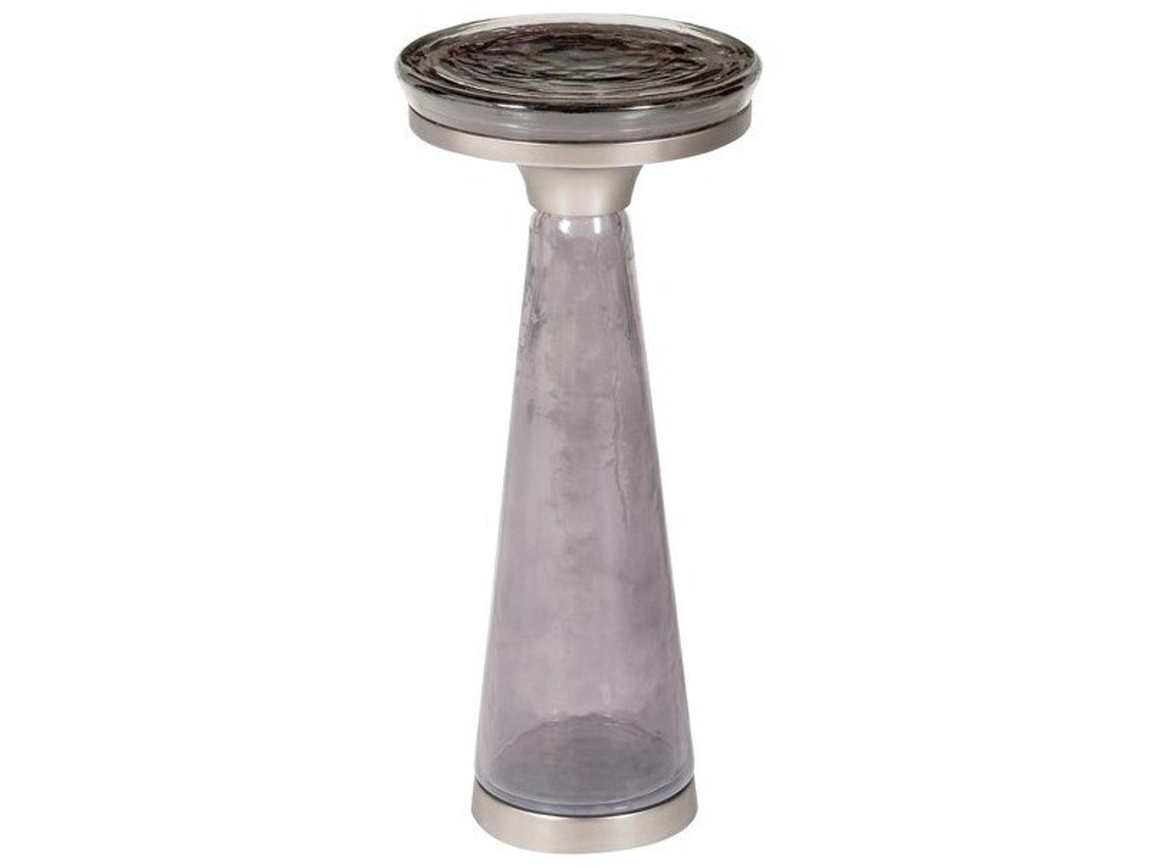 Caden Round Rattan End Table