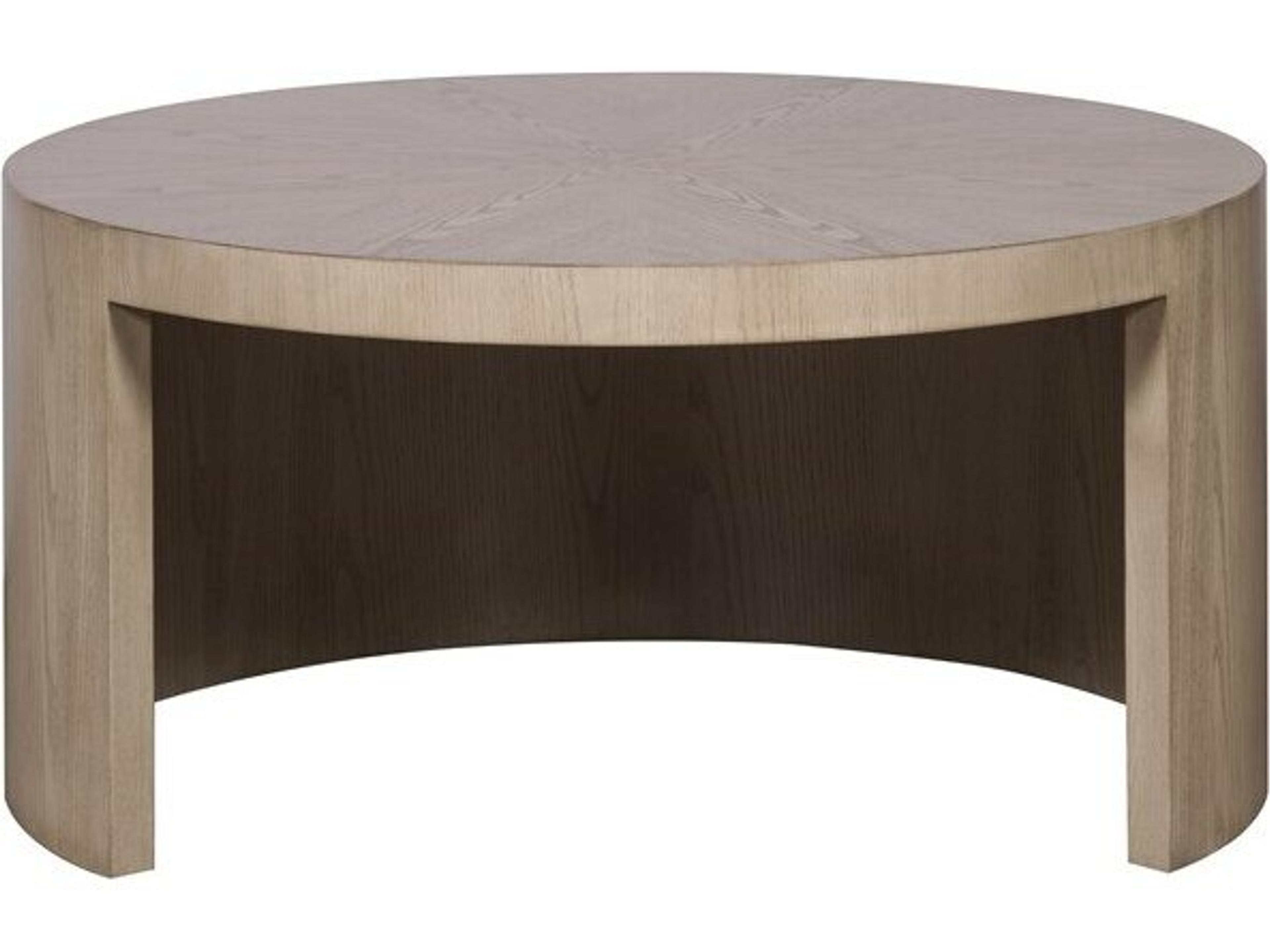 Creston Round Wood Coffee Table