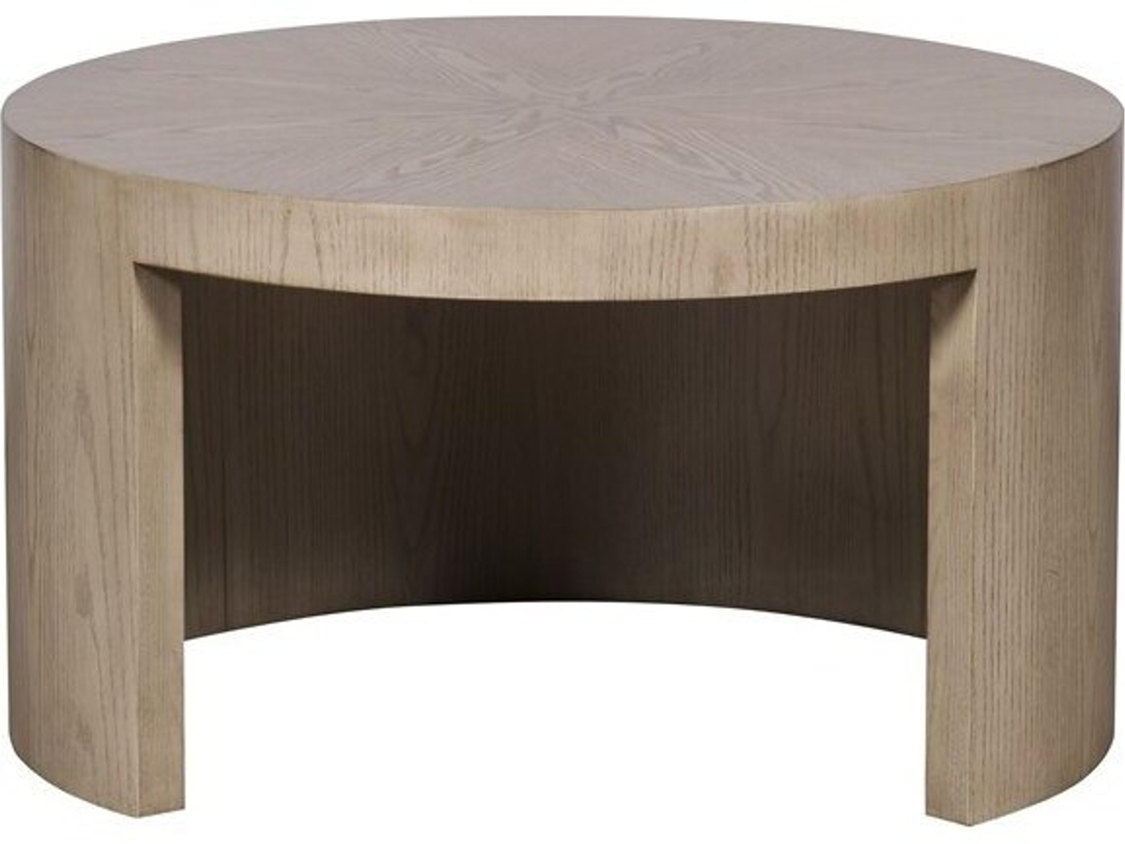 Creston Round Wood Coffee Table