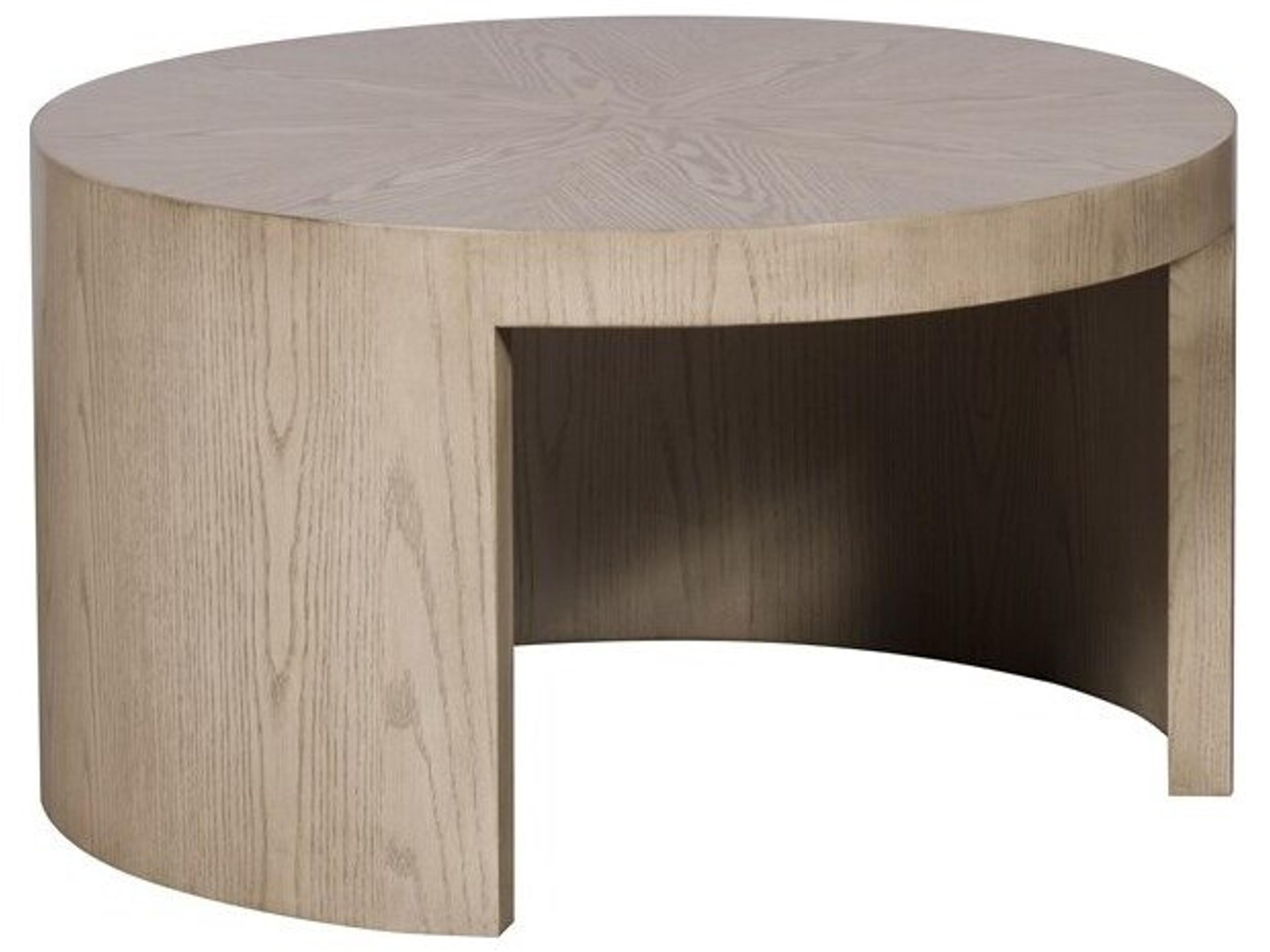 Vanguard Furniture Creston Round Wood Coffee Table