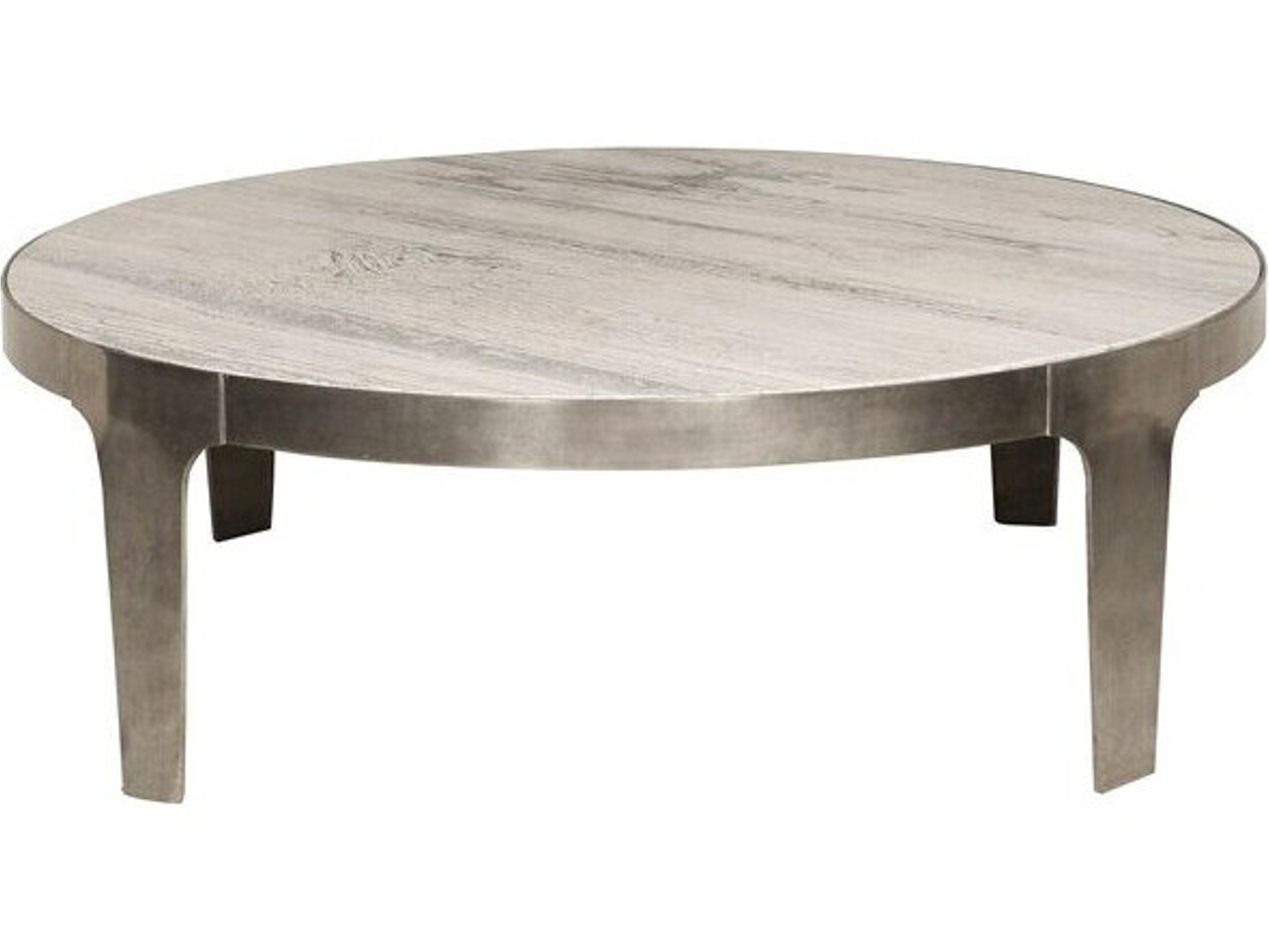 Noa Round Wood Coffee Table