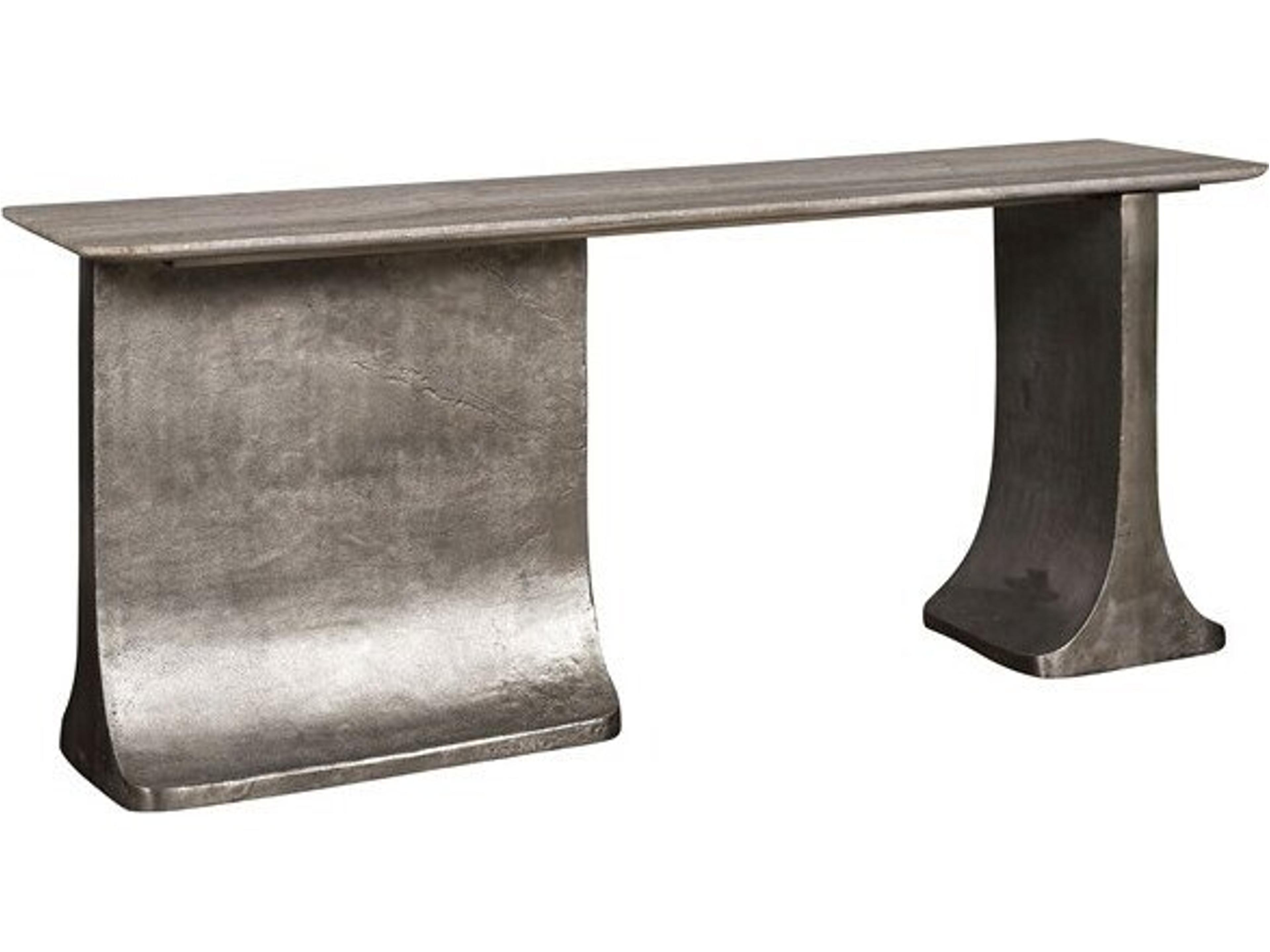 Vanguard Furniture Reveal Rectangular Metal Console Table