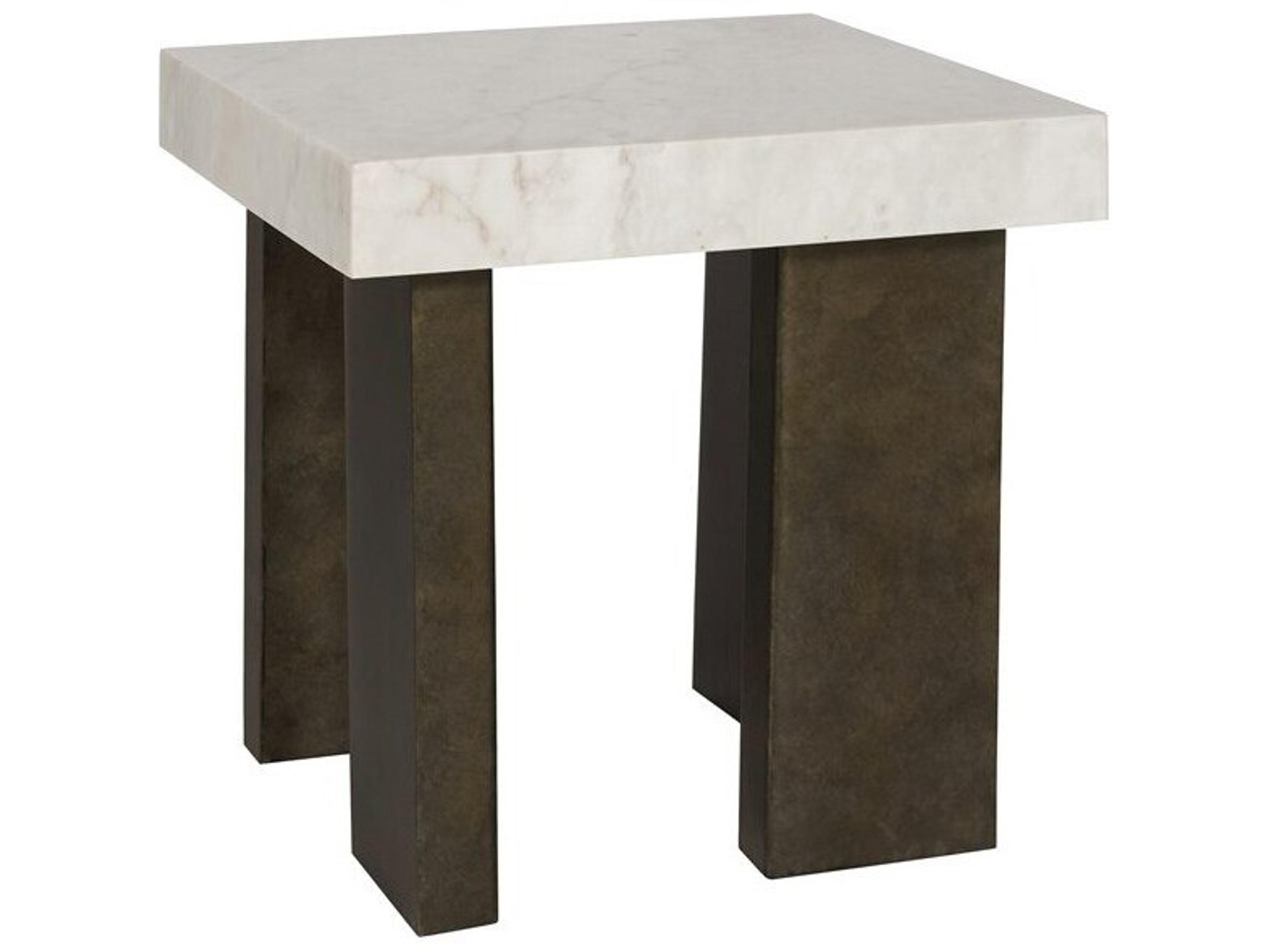 Vanguard Furniture Santa Cruz Rectangular Marble End Table