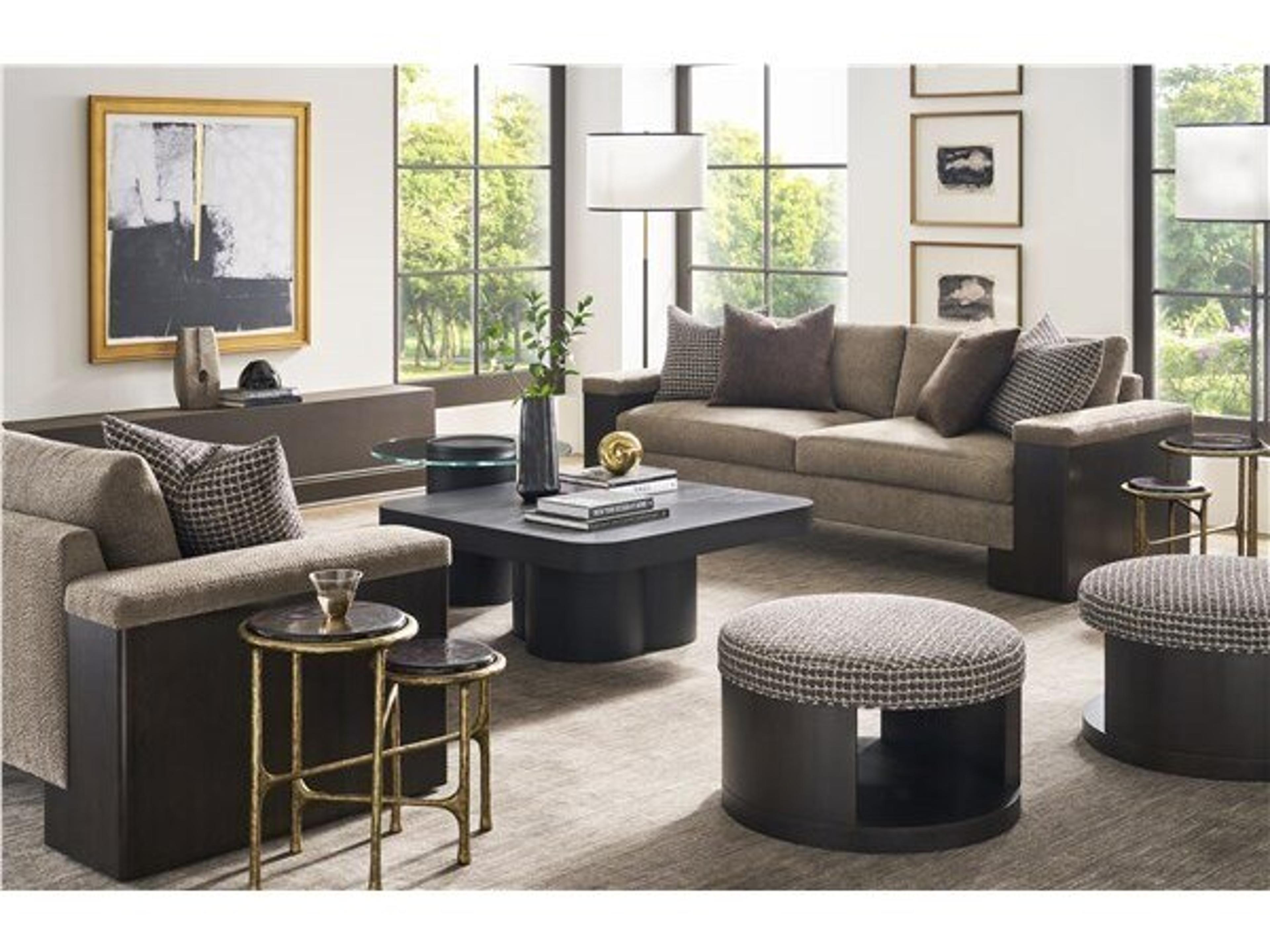 Vanguard Furniture Brixley Round Glass End Table