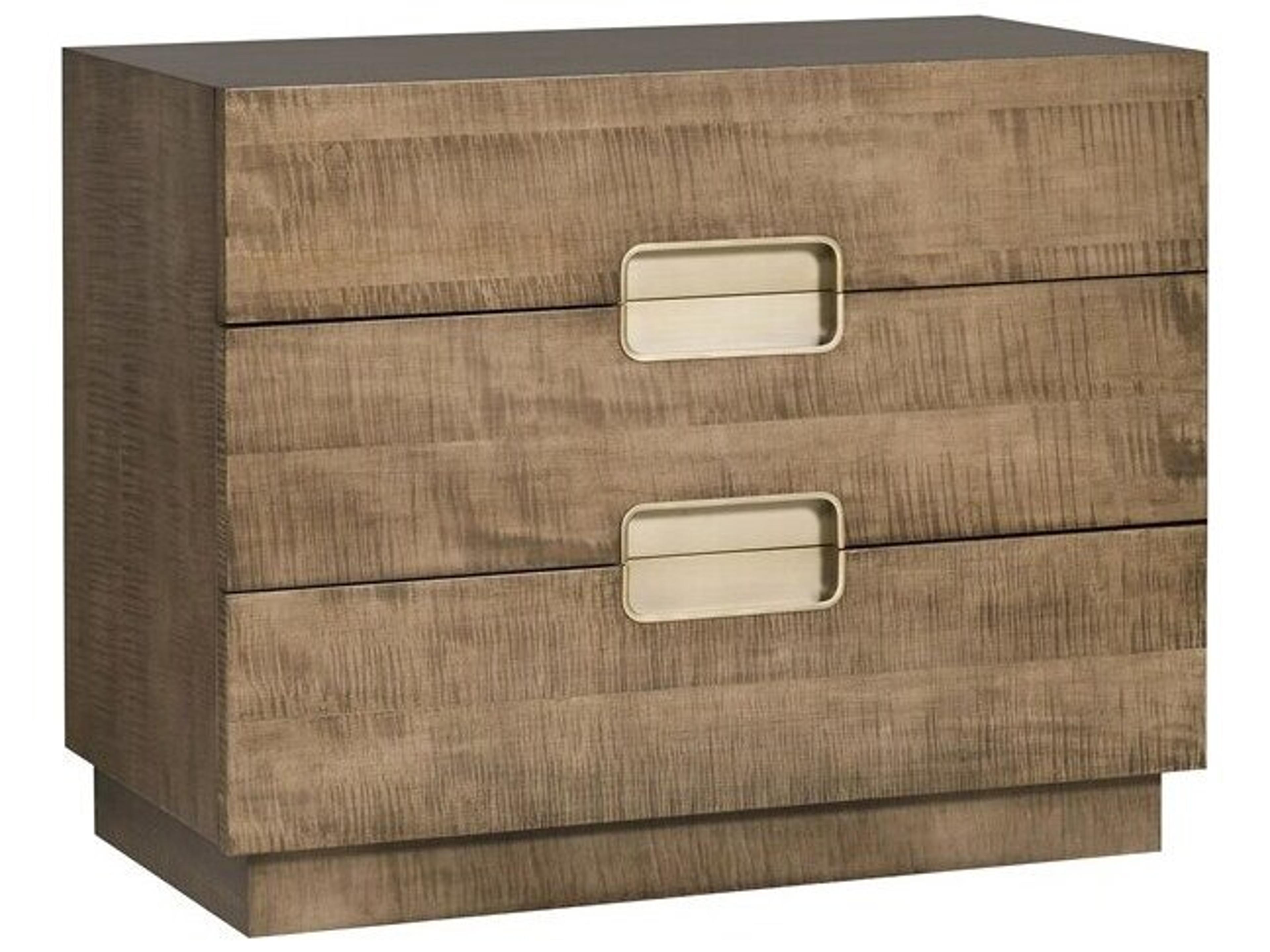 Vanguard Furniture Splendor 3-Drawers Natural Nightstand
