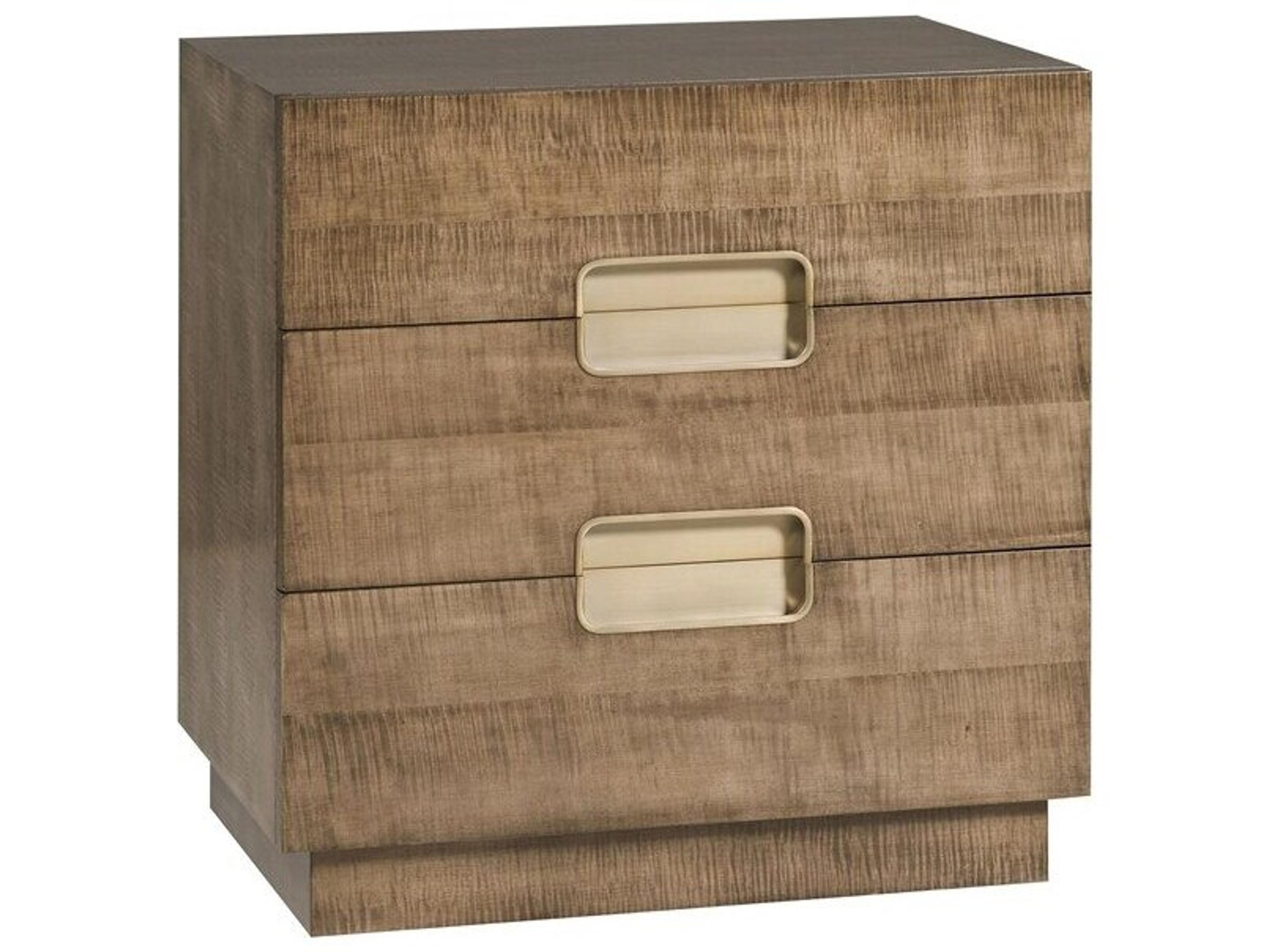 Vanguard Furniture Splendor 2-Drawers Brown Nightstand