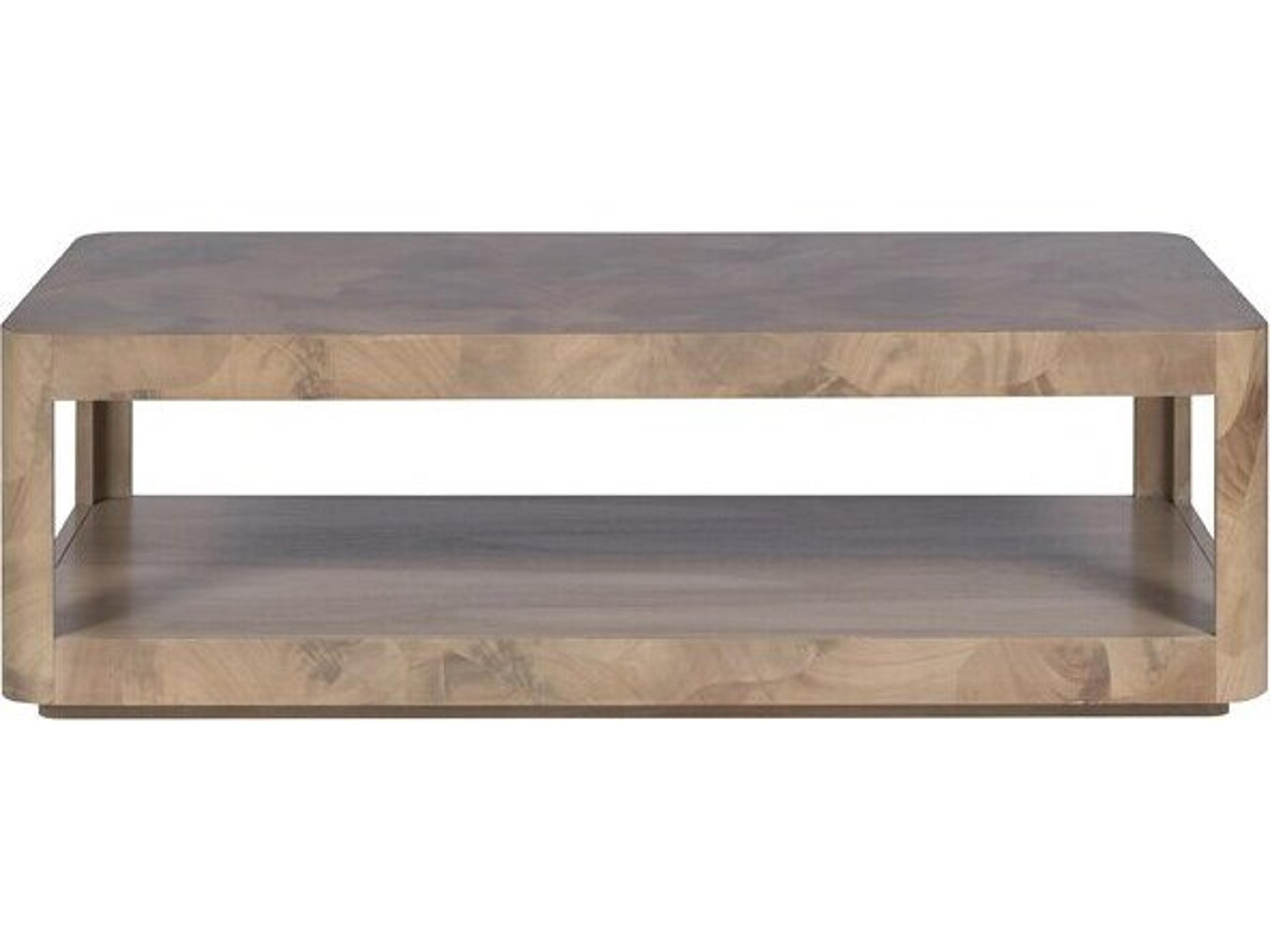 Verge Rectangular Wood Coffee Table