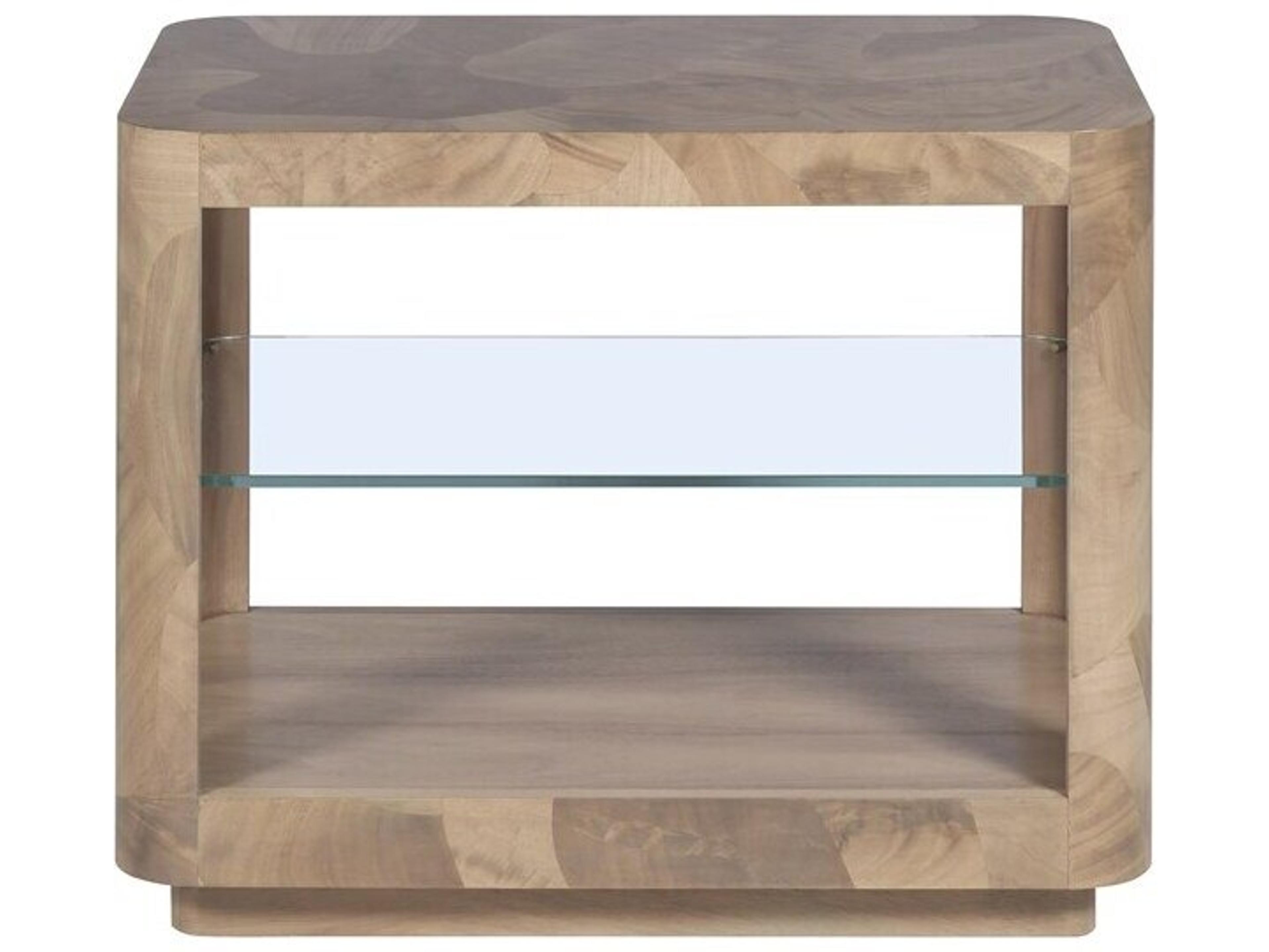 Verge Rectangular Wood End Table