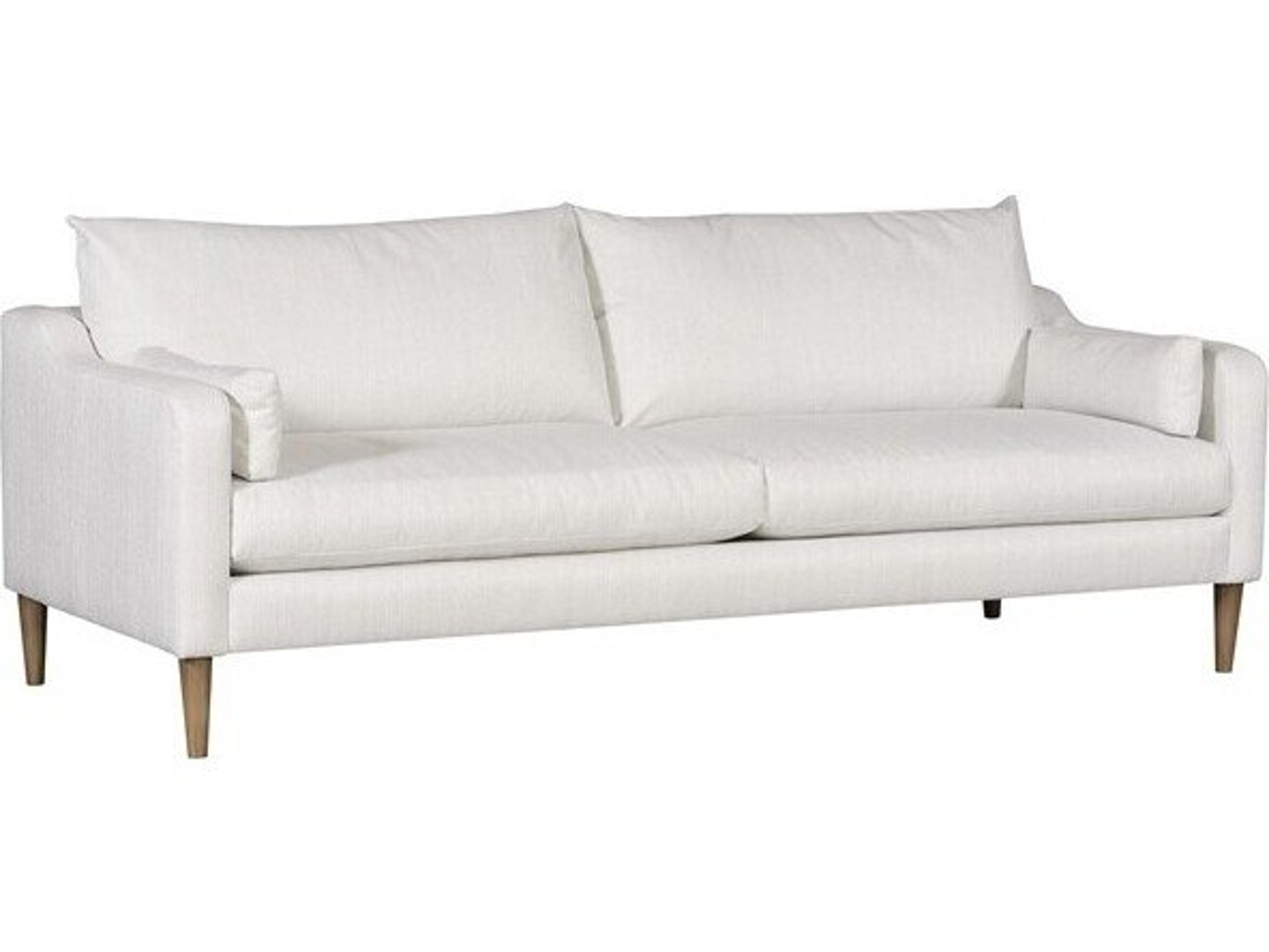 Vanguard Furniture Thea White Upholstered Sofa