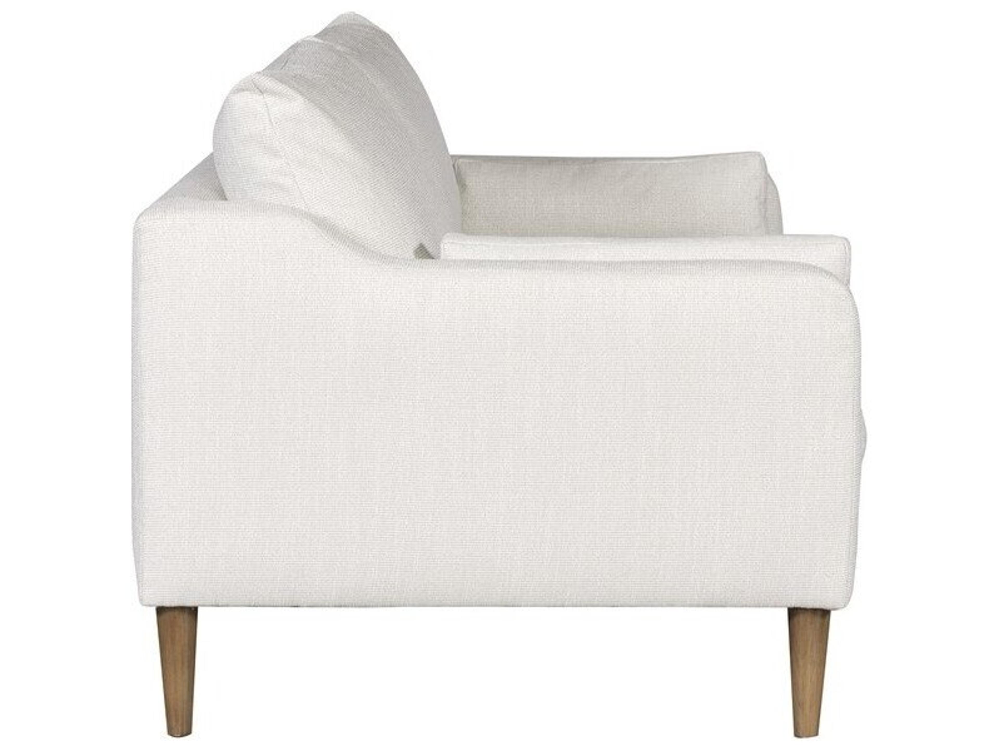 Vanguard Furniture Thea White Upholstered Sofa