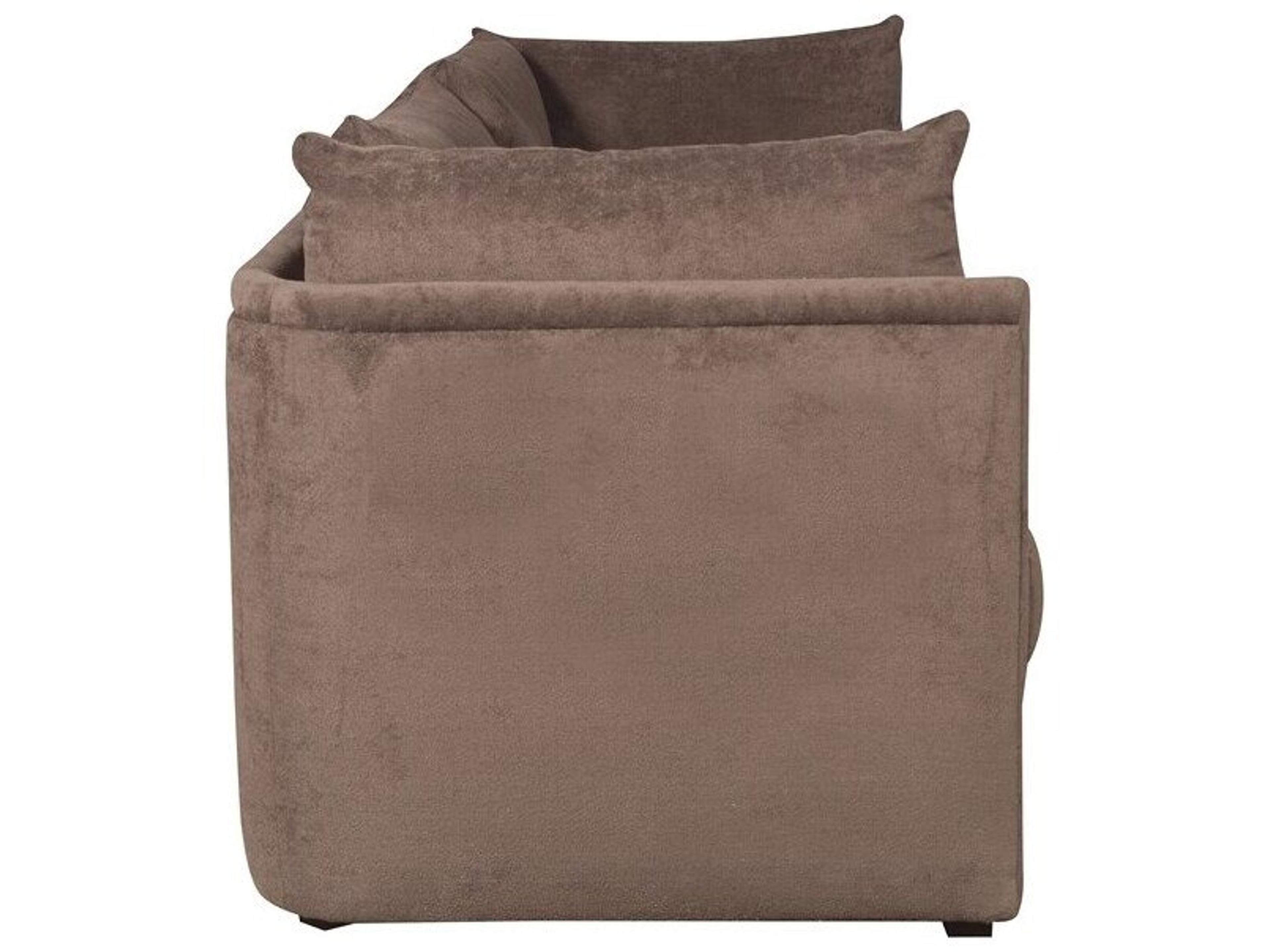 Vanguard Furniture Liam Brown Upholstered Sofa