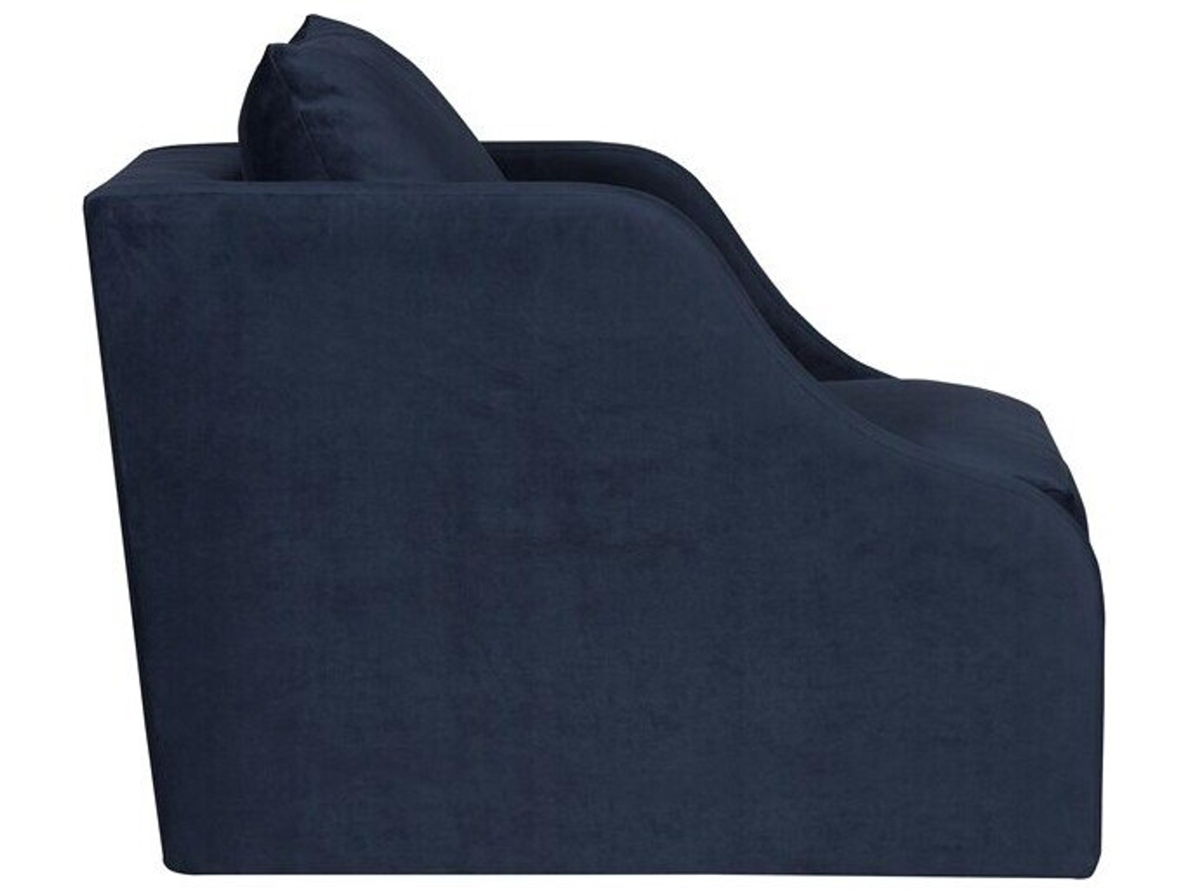 Vanguard Furniture Cora Swivel Blue Accent Chair