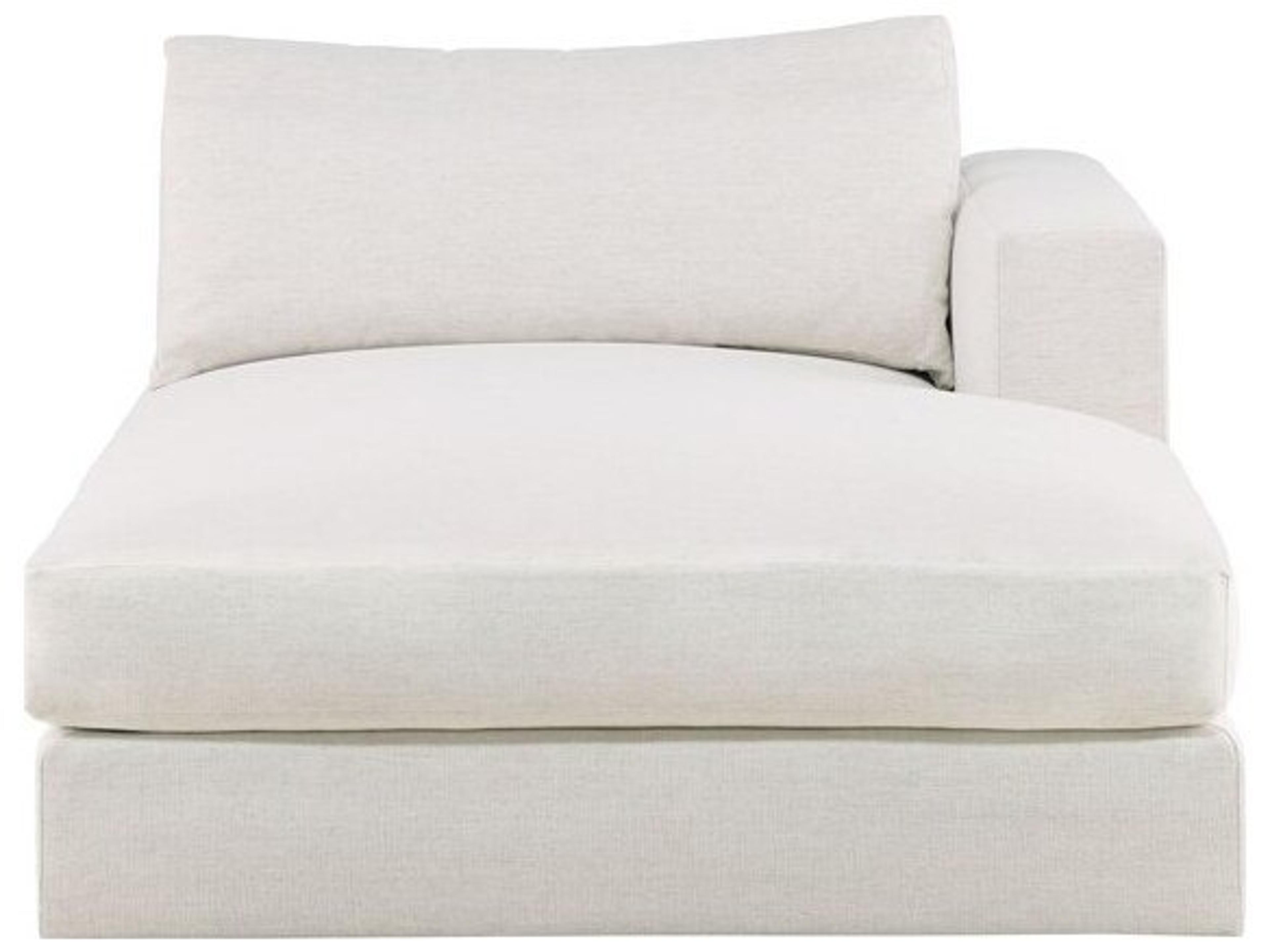 Leone Cream Upholstered Chaise