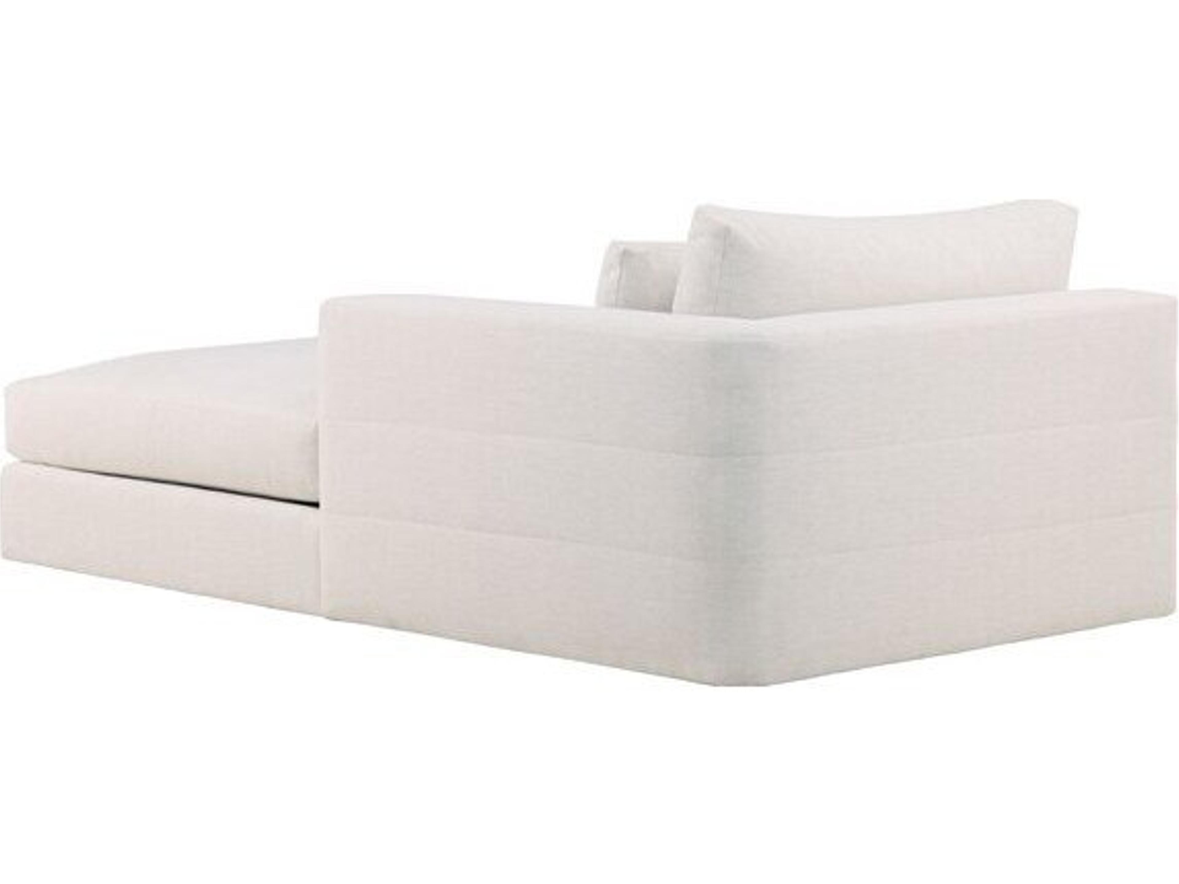 Vanguard Furniture Leone Cream Upholstered Chaise