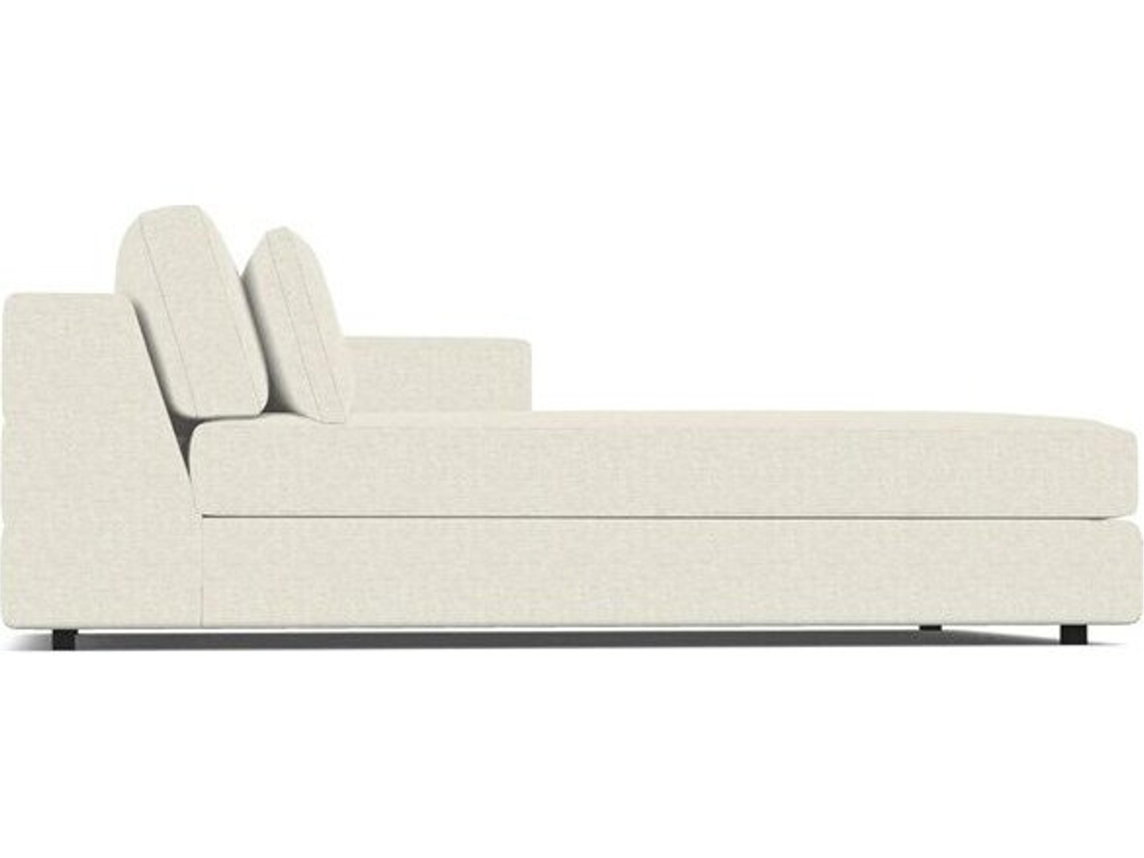 Vanguard Furniture Leone Cream Upholstered Chaise