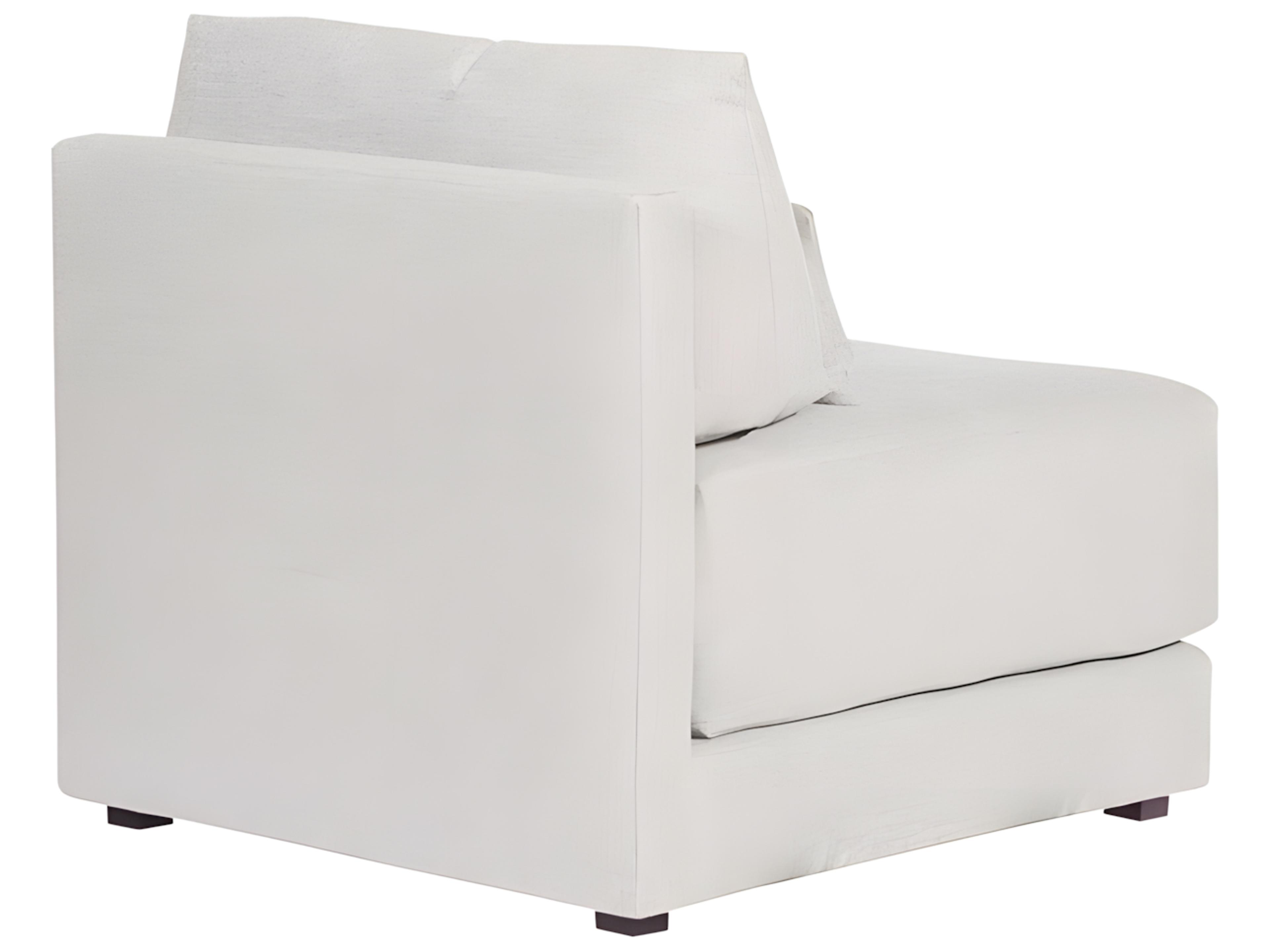 Vanguard Furniture Ease Dove Armless Chair