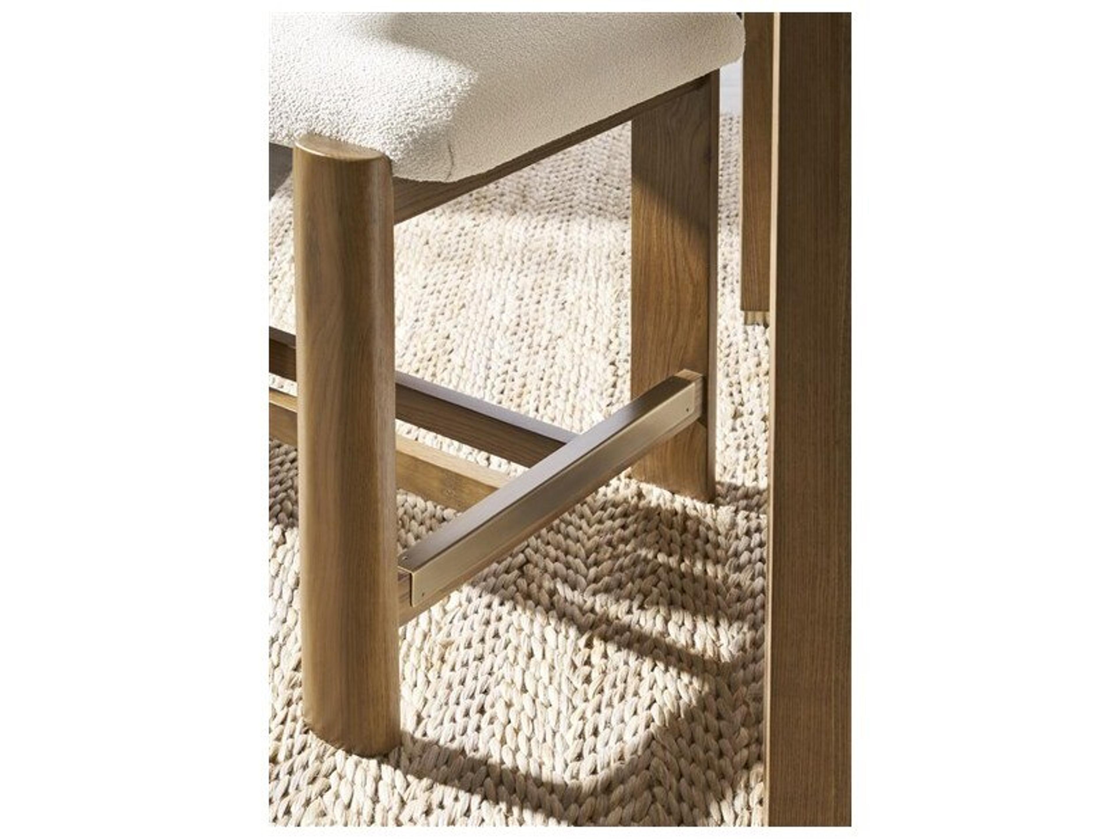 Vanguard Furniture Wright Upholstered Hardwood Counter Stool