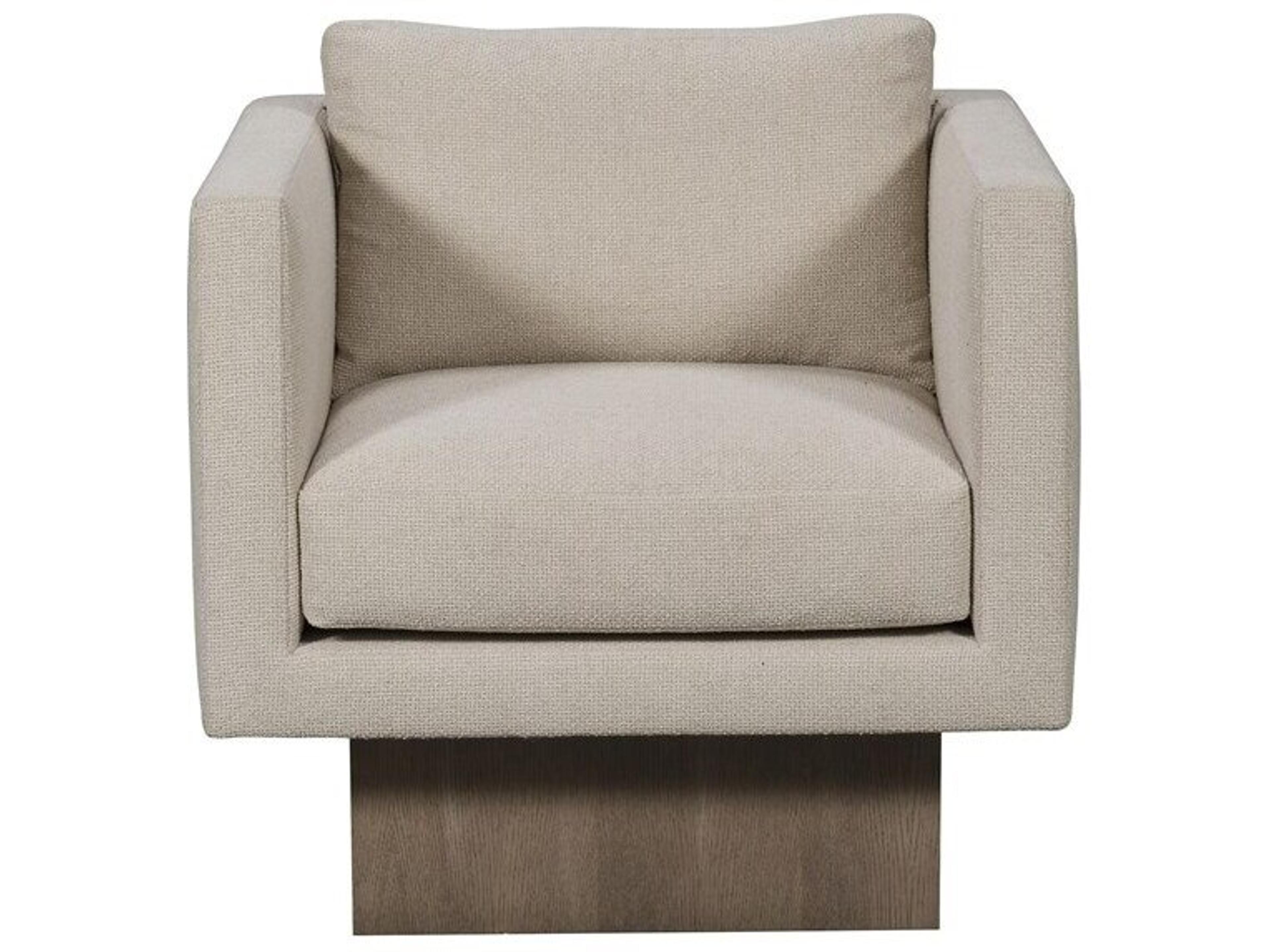 Vanguard Furniture Kendell Swivel Beige Accent Chair