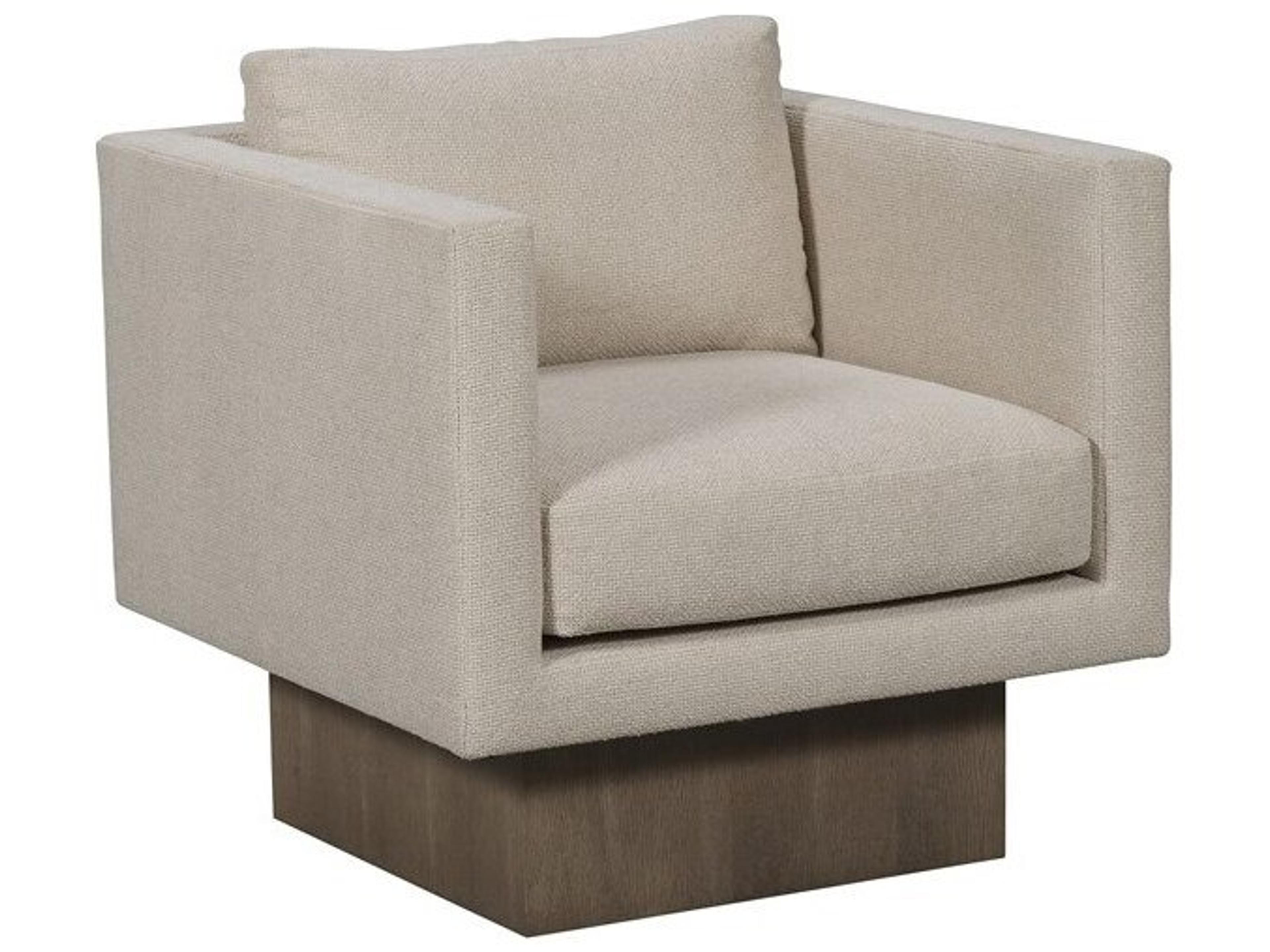 Vanguard Furniture Kendell Swivel Beige Accent Chair