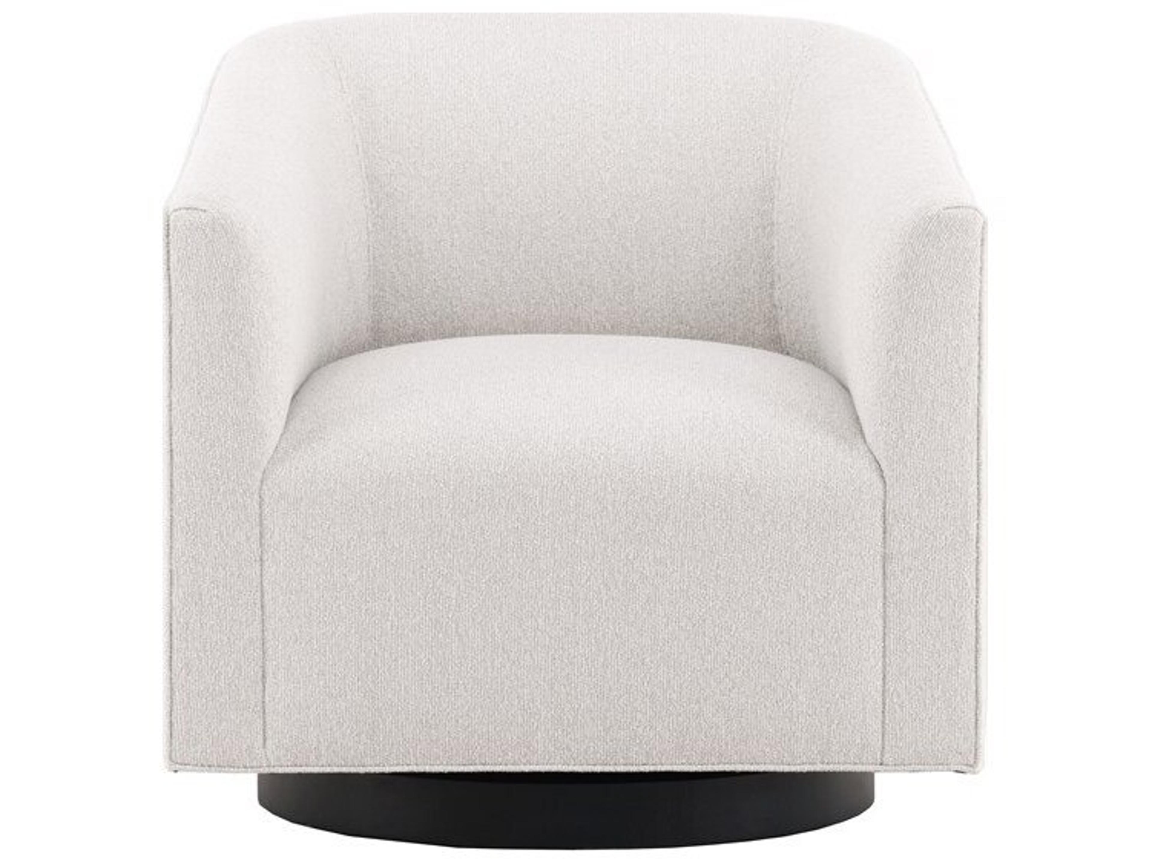 Vanguard Furniture Jarrett Swivel Cream Accent Chair