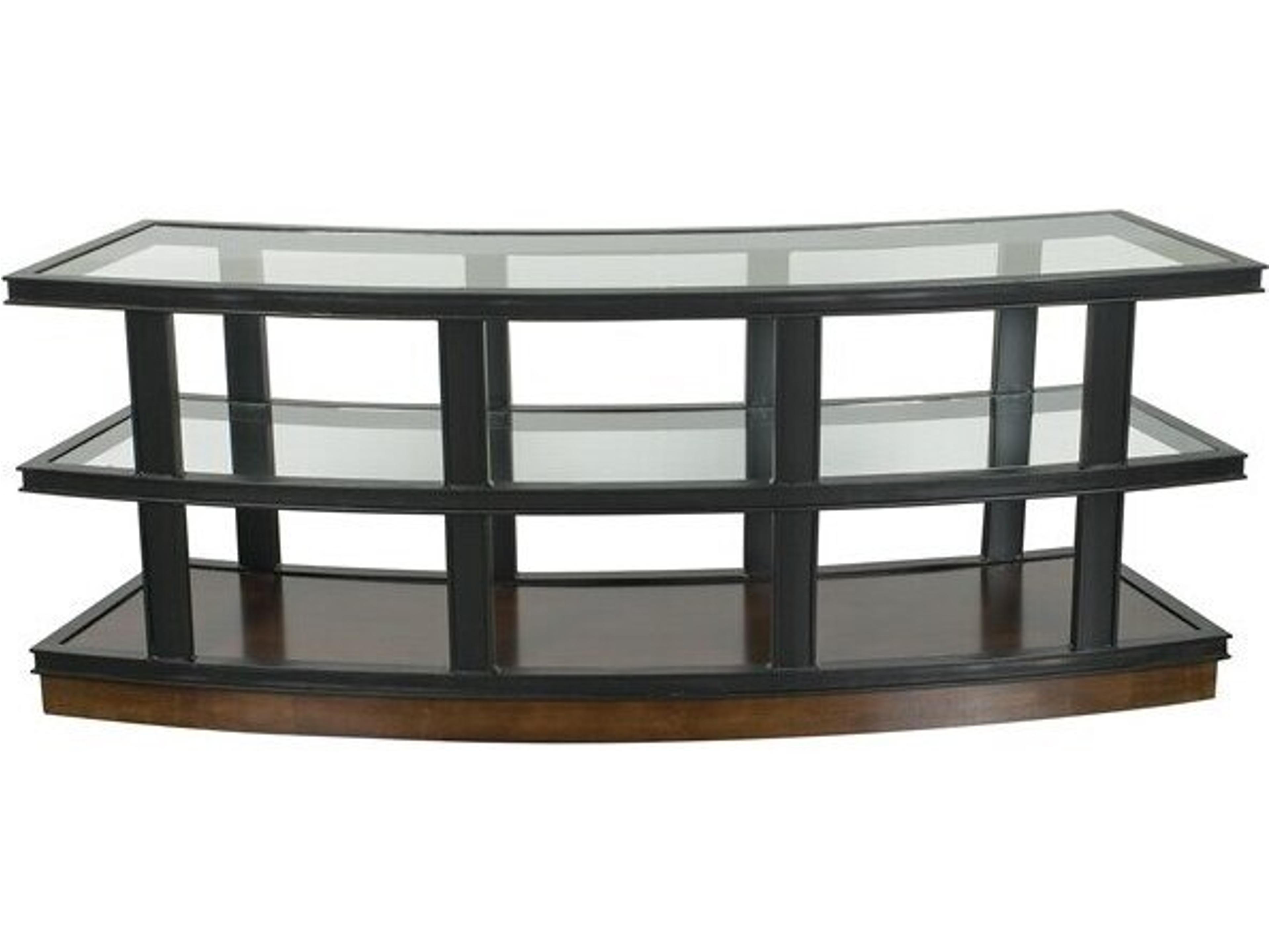 Fitz Glass Console Table