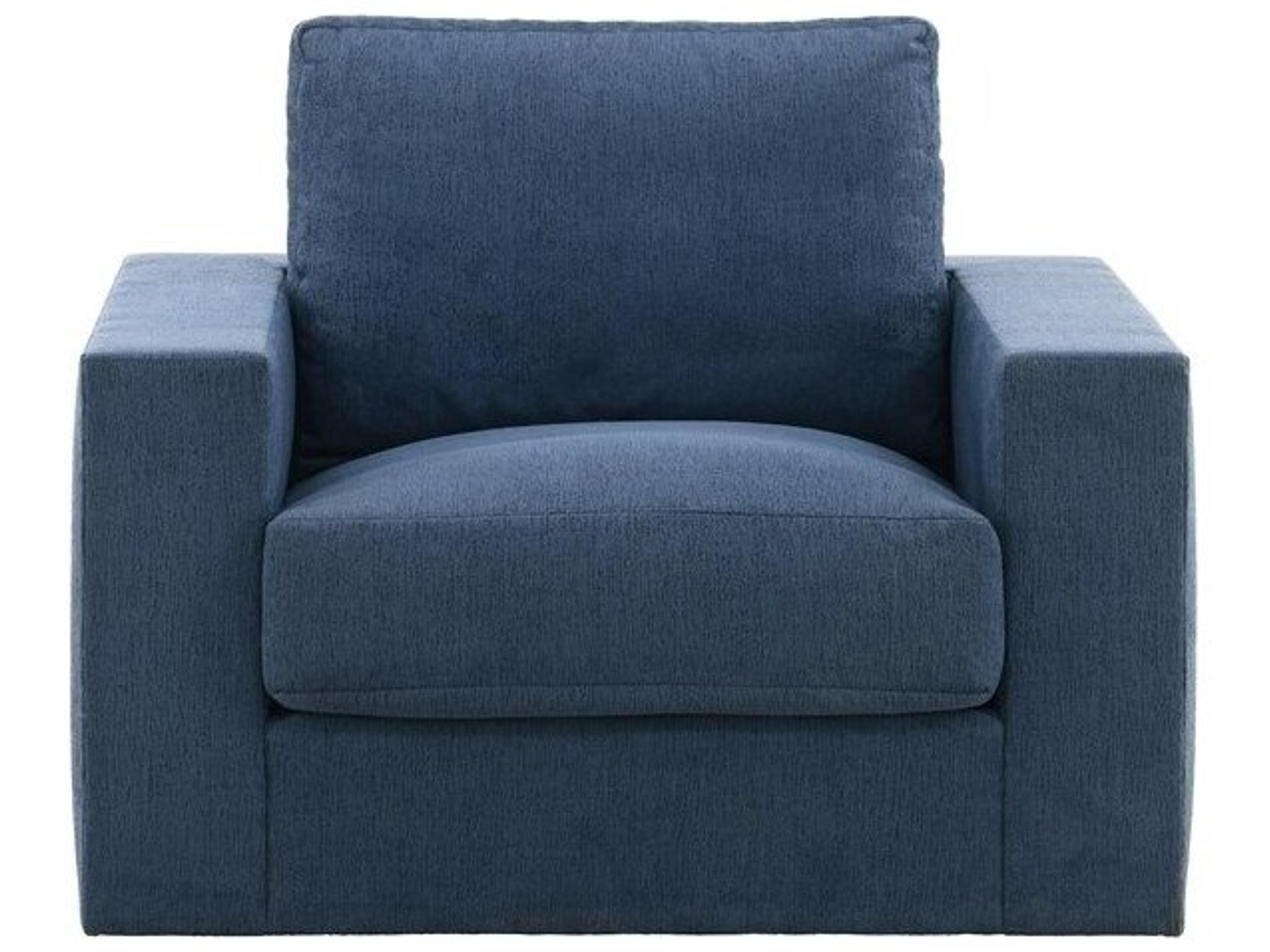Lucca Blue Accent Chair