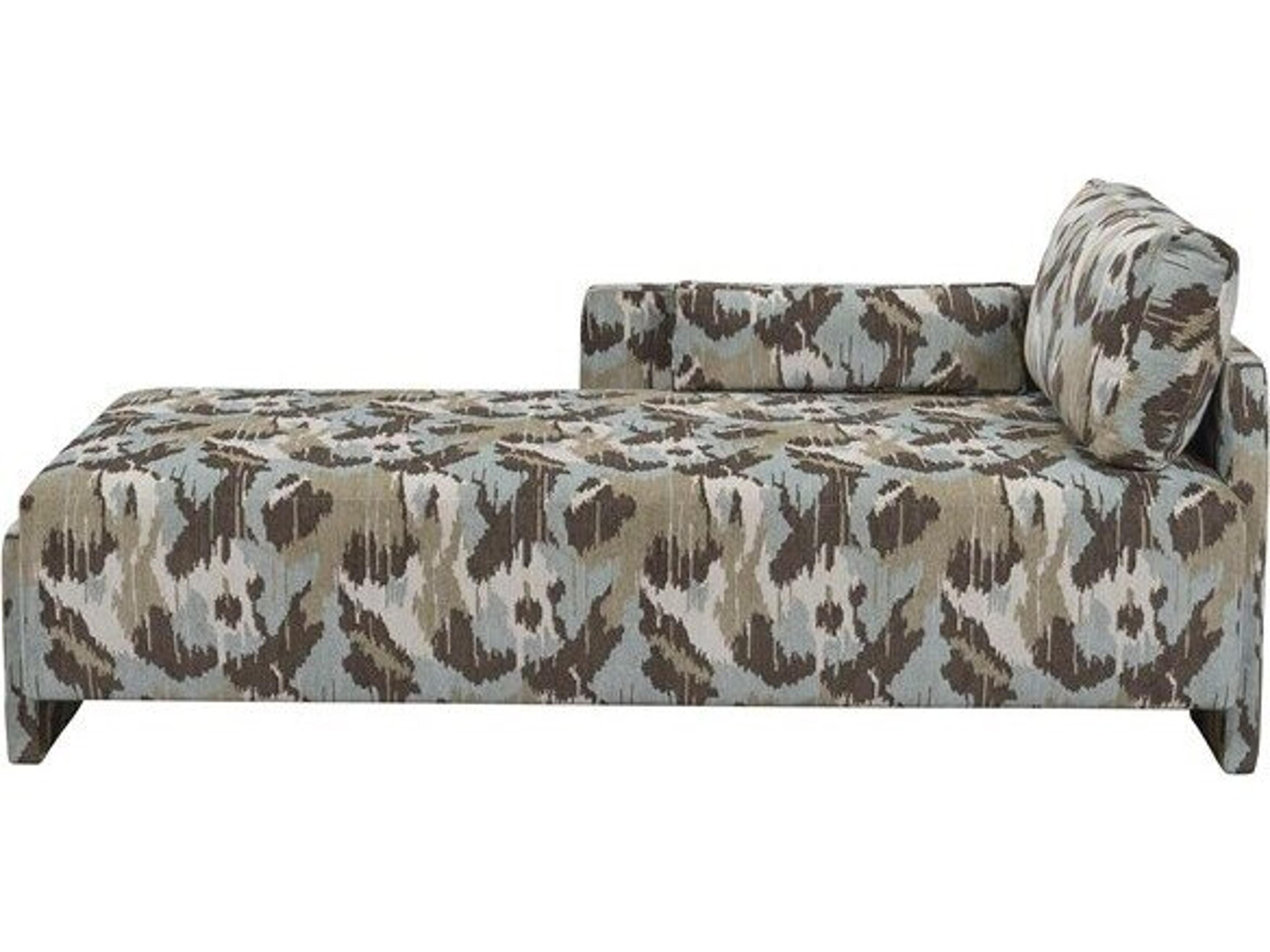 Leeton Dayton Coastal Fabric Gray Upholstered Sofa