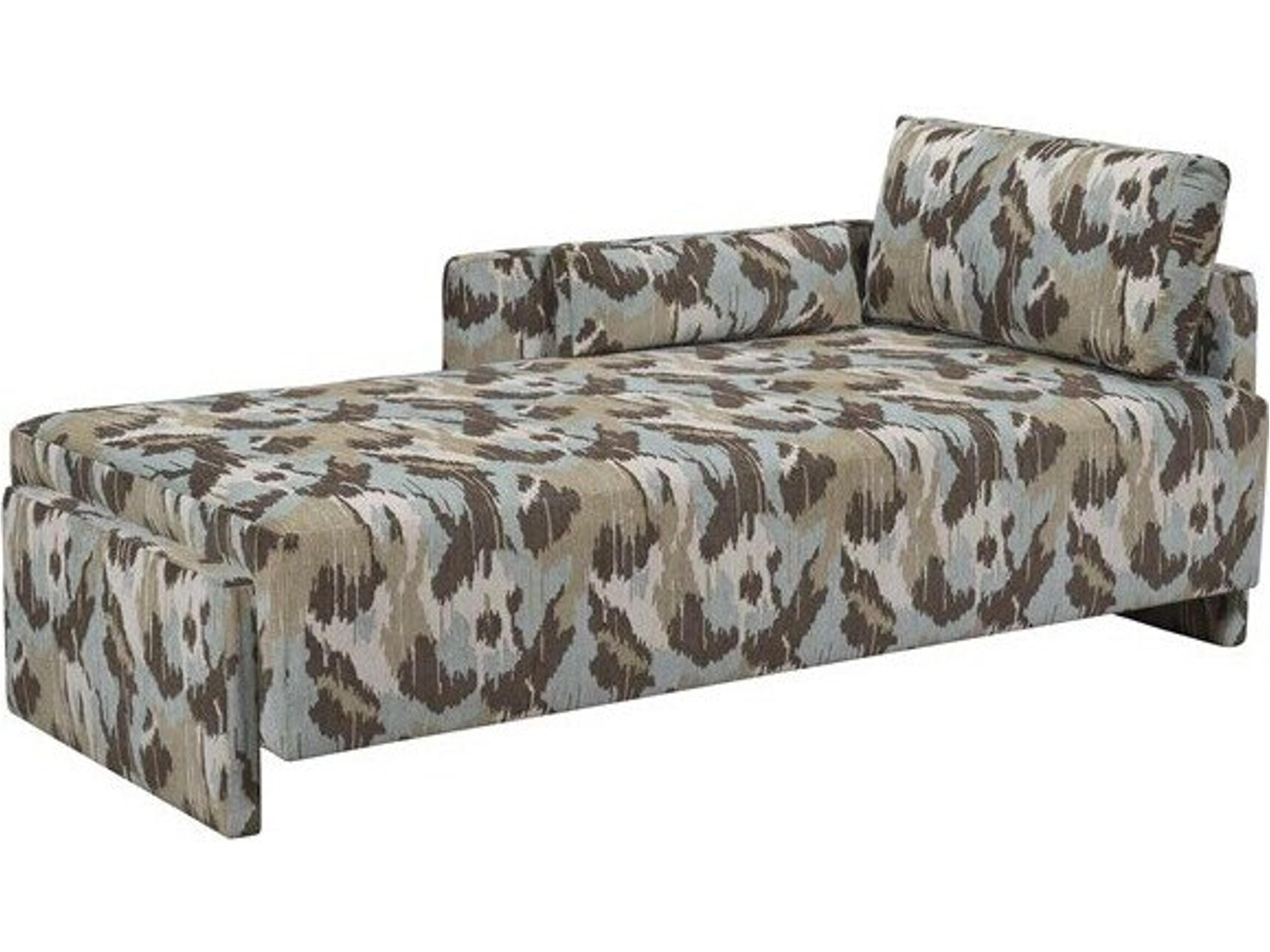 Vanguard Furniture Leeton Dayton Coastal Fabric Gray Upholstered Sofa