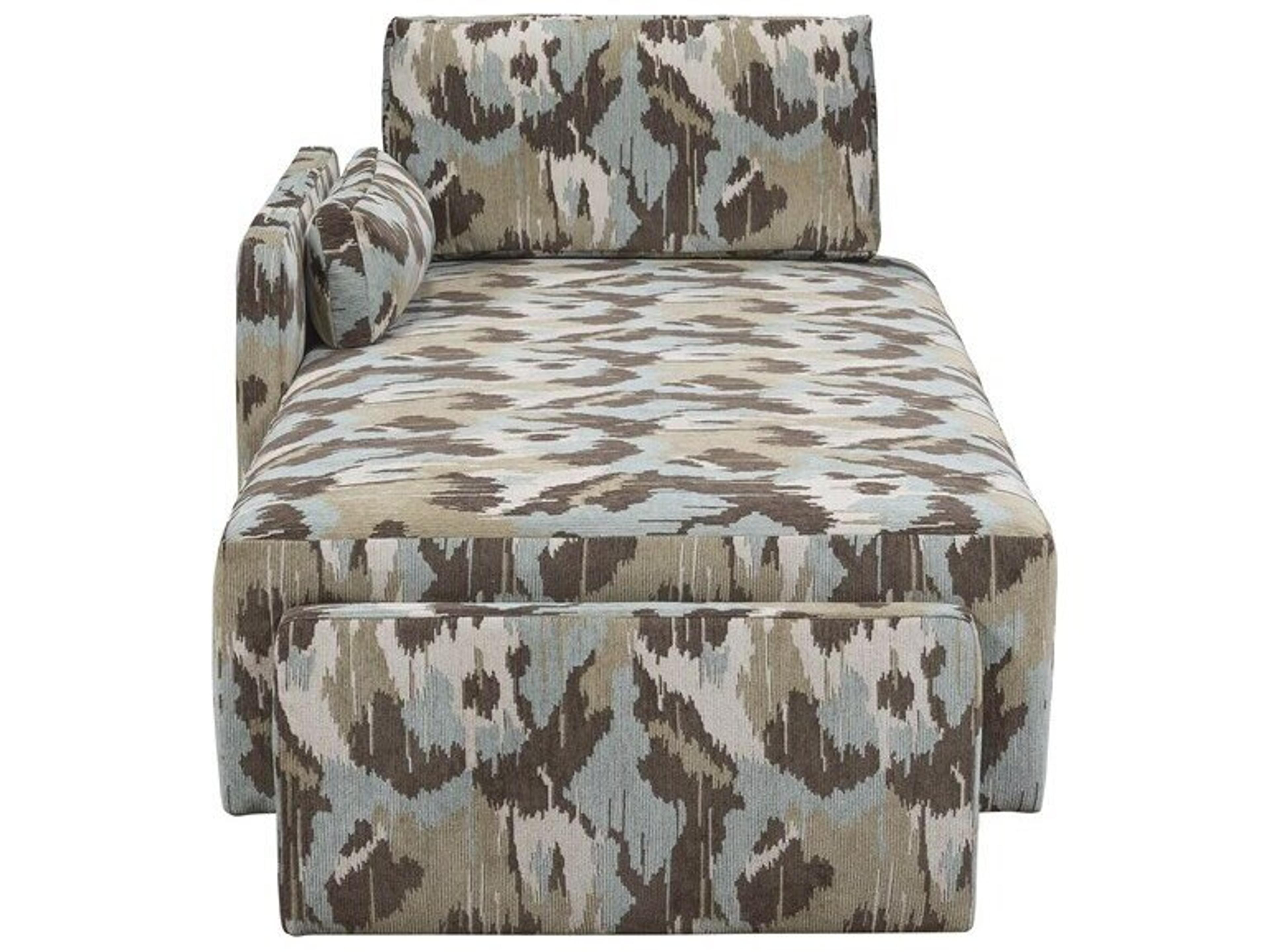 Vanguard Furniture Leeton Dayton Coastal Fabric Gray Upholstered Sofa