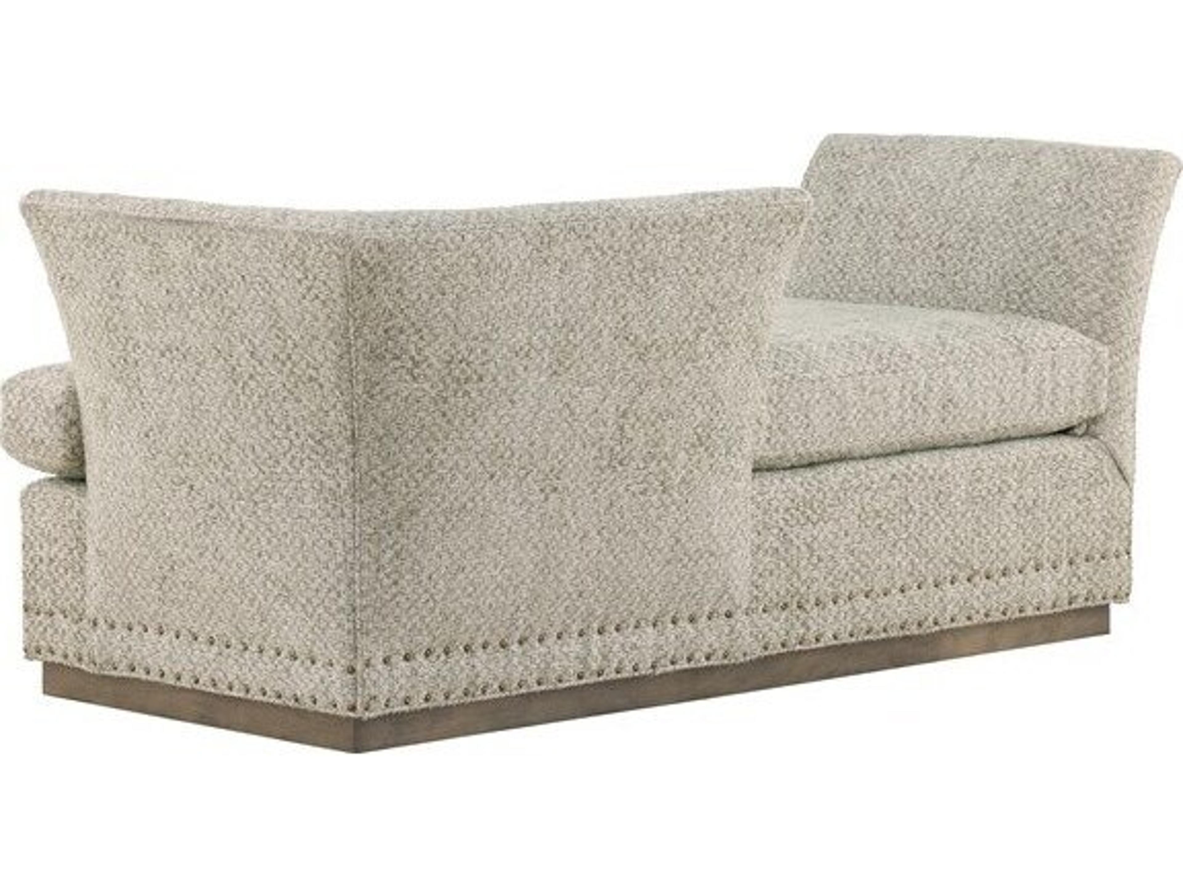 Vanguard Furniture Millington Beige Upholstered Chaise