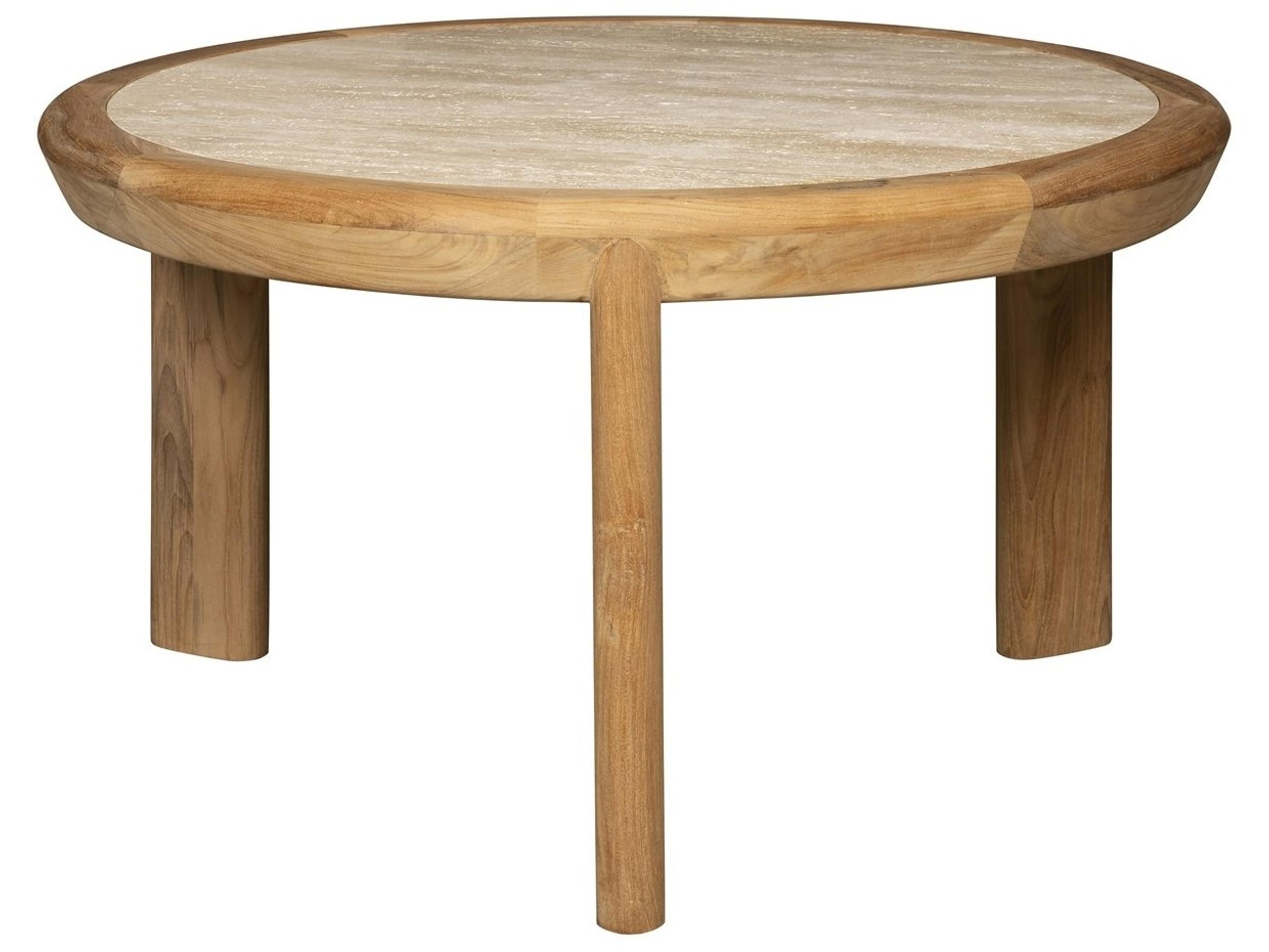 Vanguard Furniture Outdoor Cirrus Teak Round Chat Table