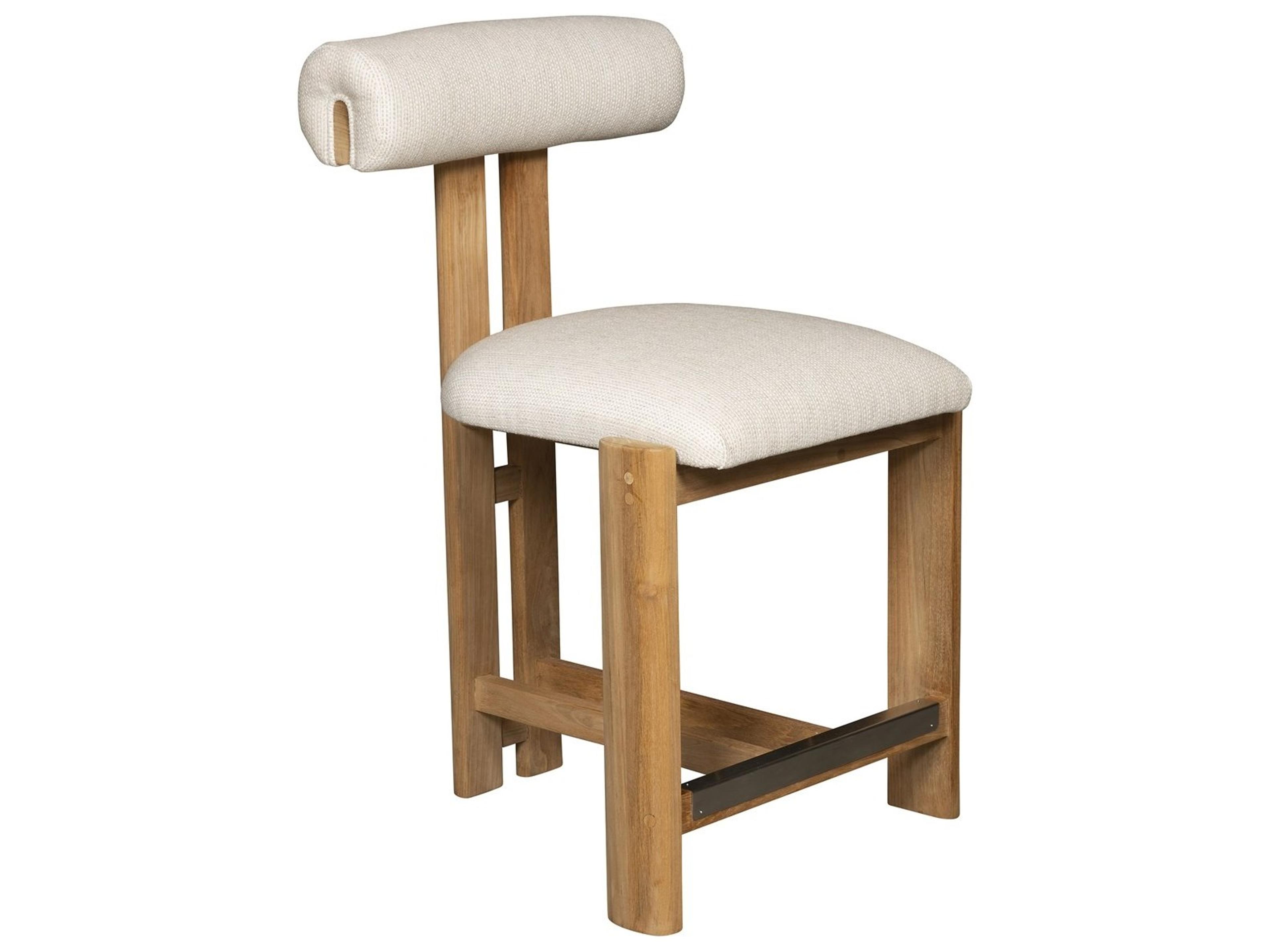 Outright Wood Cushion Counter Stool