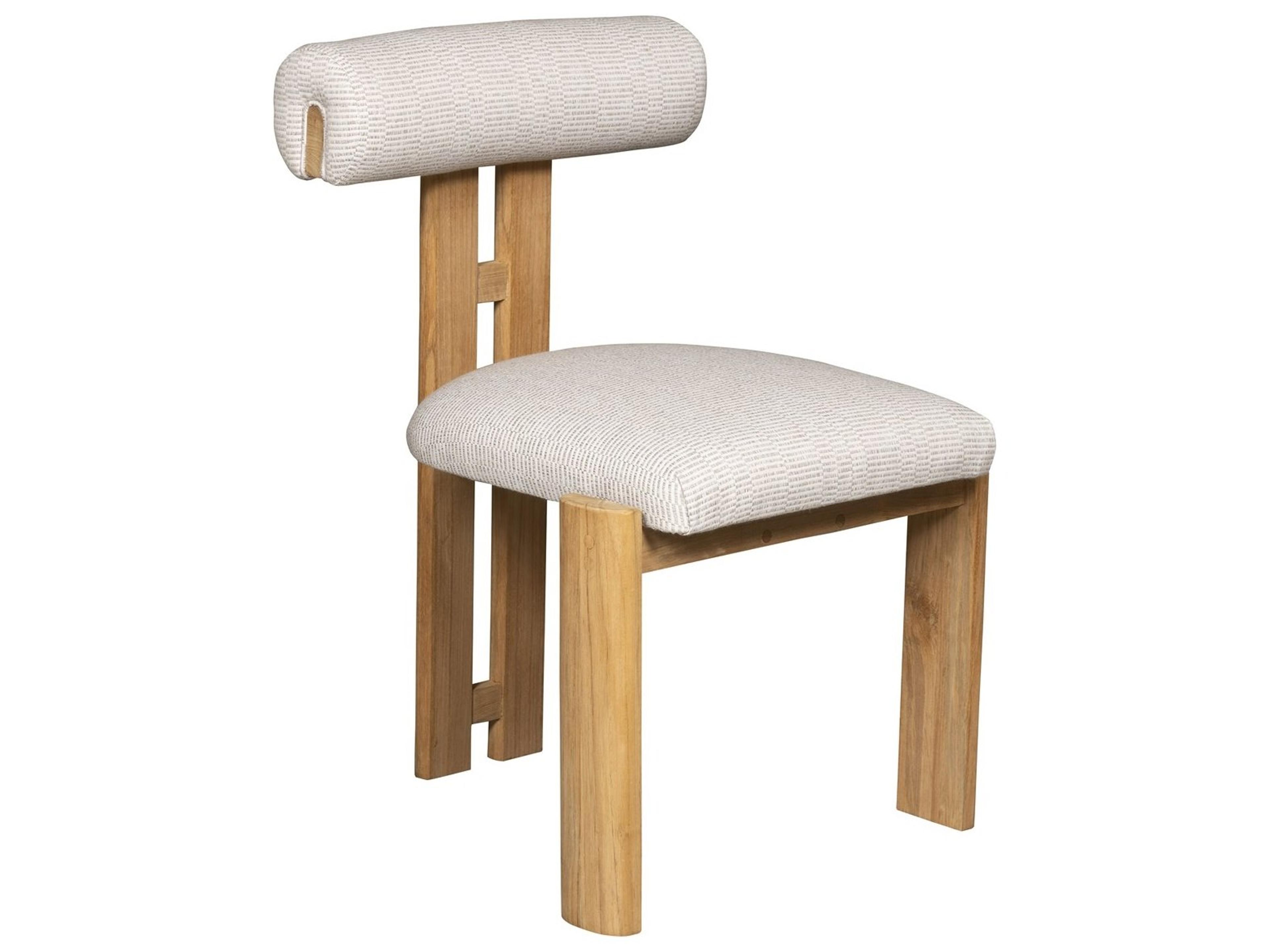 Outright Teak Cushion Dining Chair