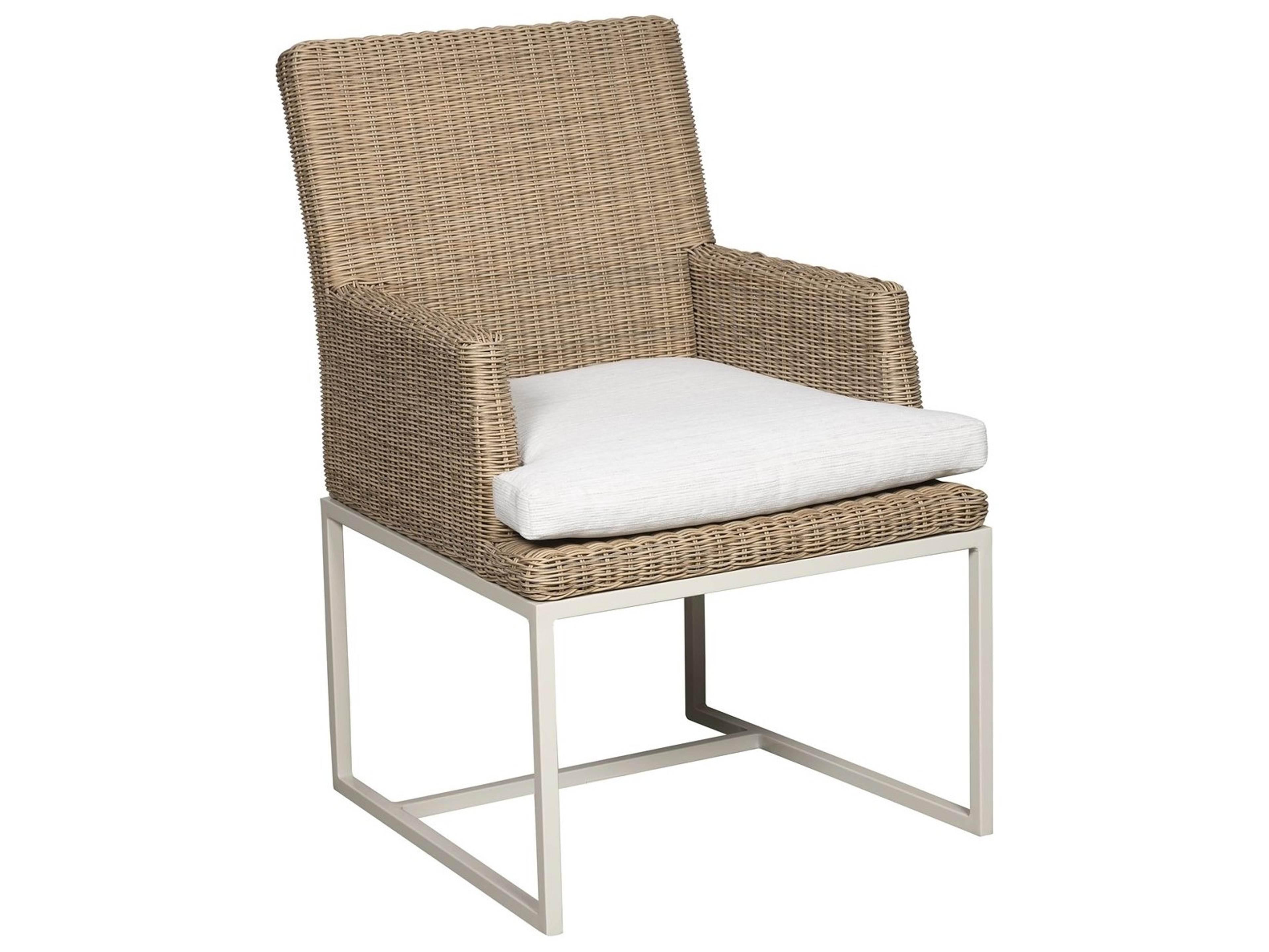 Bay Wicker Cushion Dining Chair