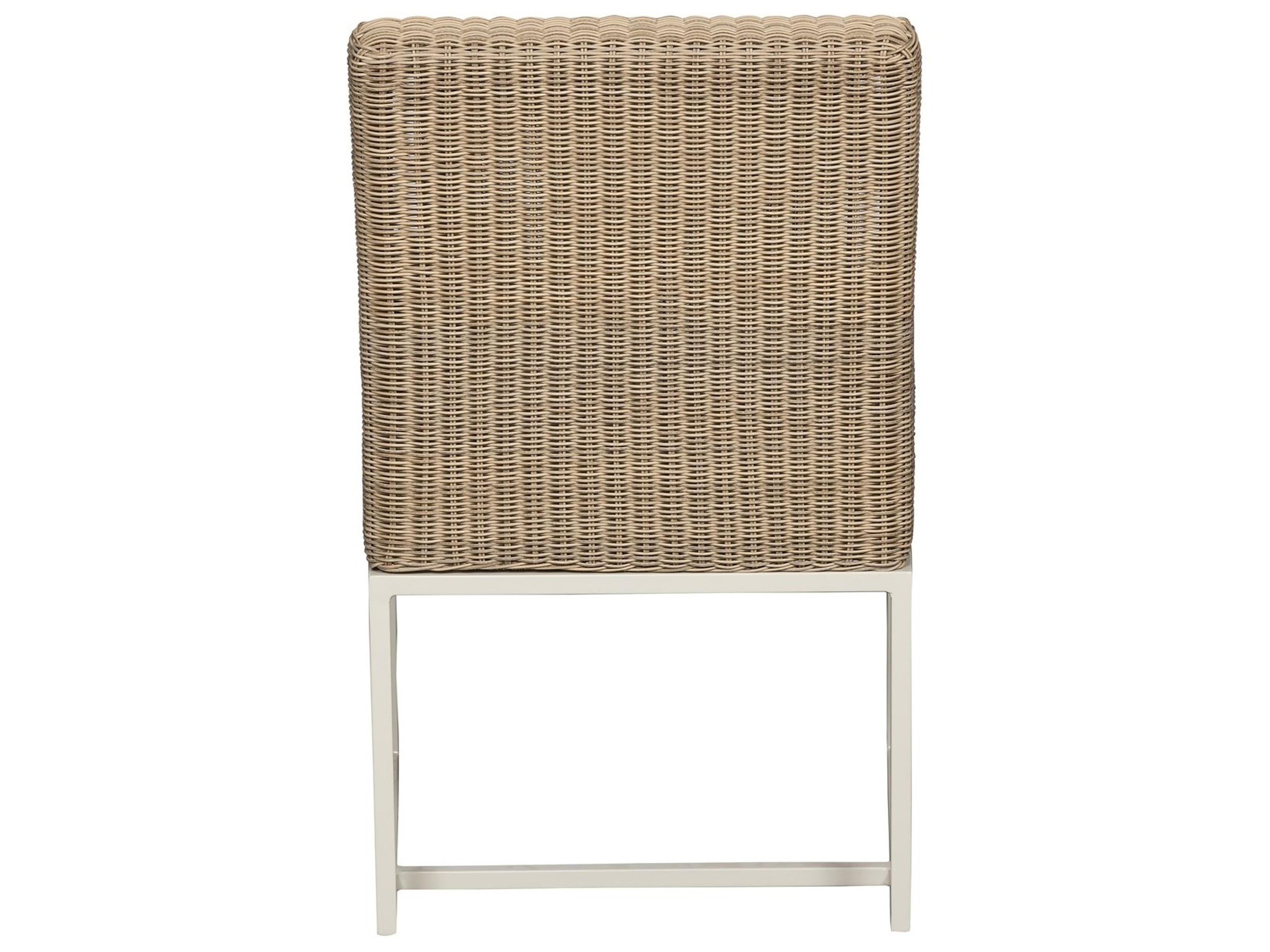 Vanguard Furniture Outdoor Bay Wicker Cushion Dining Chair