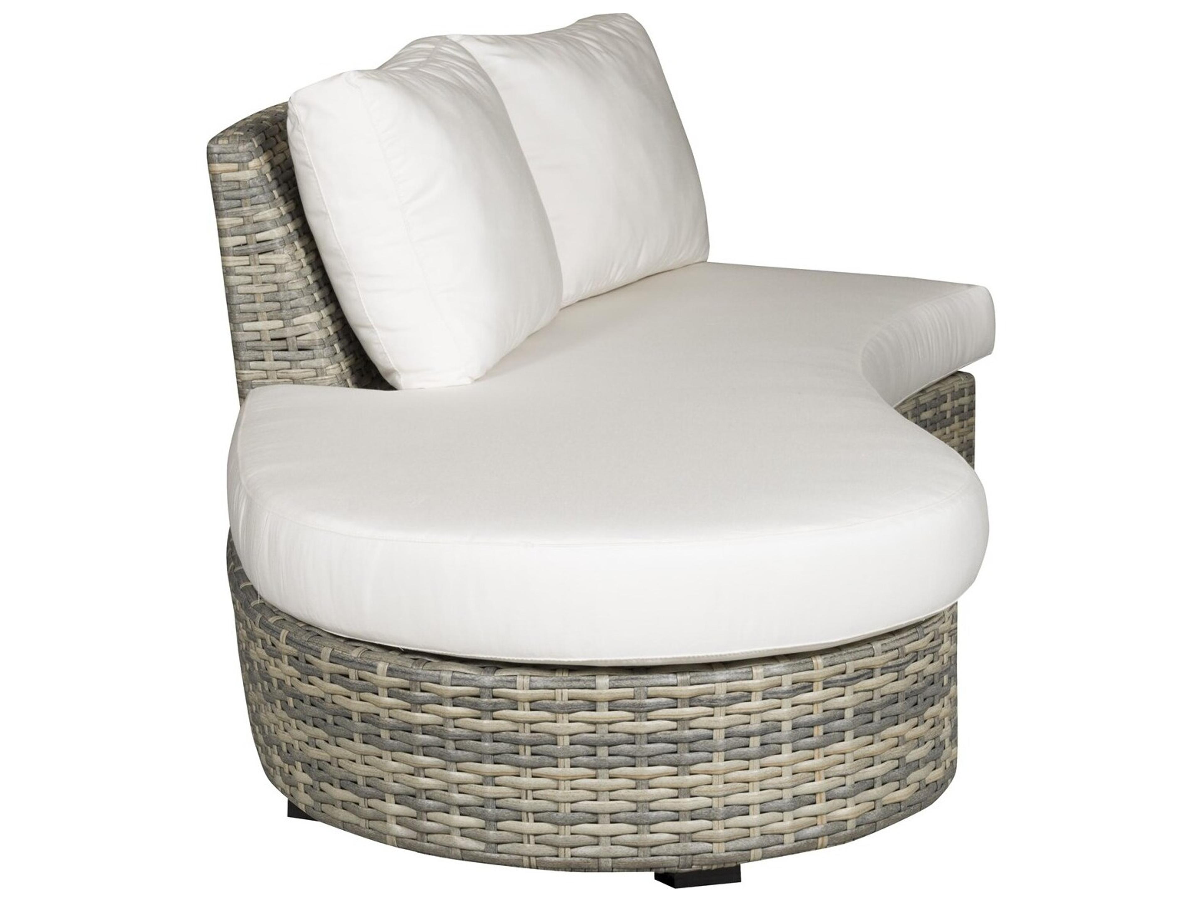 Vanguard Furniture Outdoor Montclair Left Curved Lounge